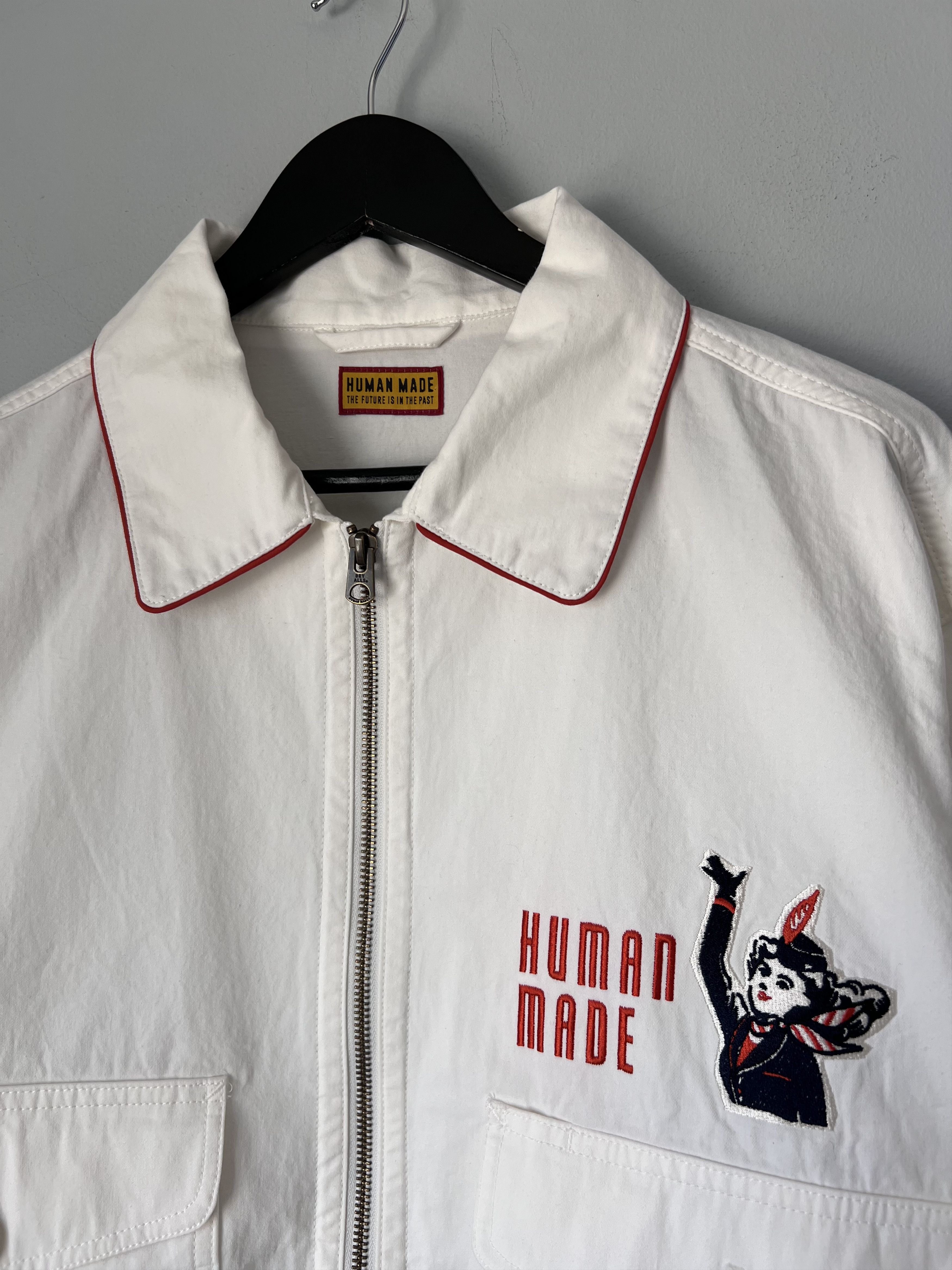 Human Made Human Made Drizzler Jacket in White Size US XL / EU 56 / 4 - 2 Thumbnail