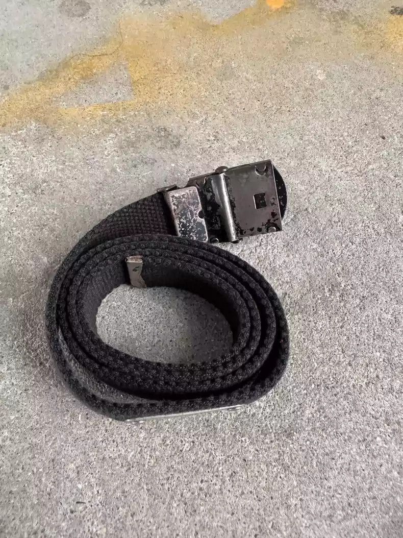Helmut Lang Helmut Lang Helmut Lang Archive Military Metal Belt-2507 Size ONE SIZE - 4 Thumbnail