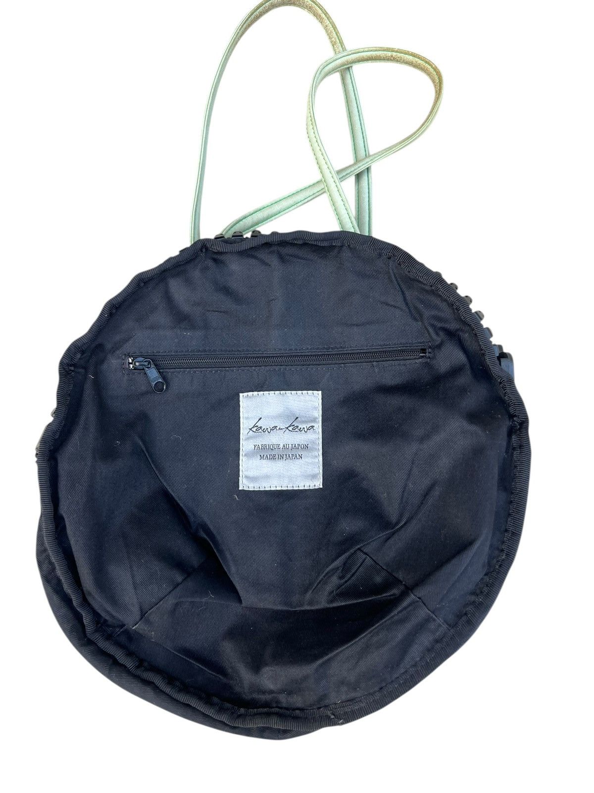 Yohji Yamamoto Kawa-Kawa Japan Patina Leather Round Shoulder Bag Size ONE SIZE - 17 Thumbnail