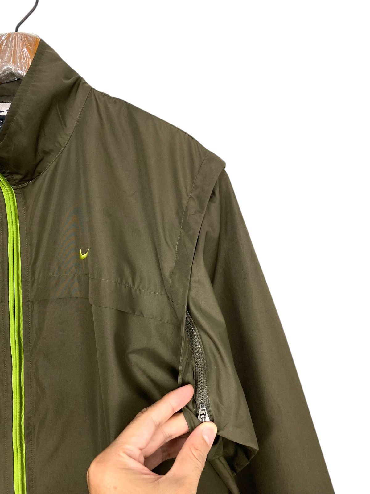 Nike Rare‼️ Nike Windrunner/Vest Zipper Jacket Small Logo Size US M / EU 48-50 / 2 - 5 Thumbnail