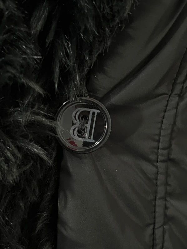 Balmain Balmain Long Black Coat Faux Fur Size S / US 4 / IT 40 - 5 Thumbnail