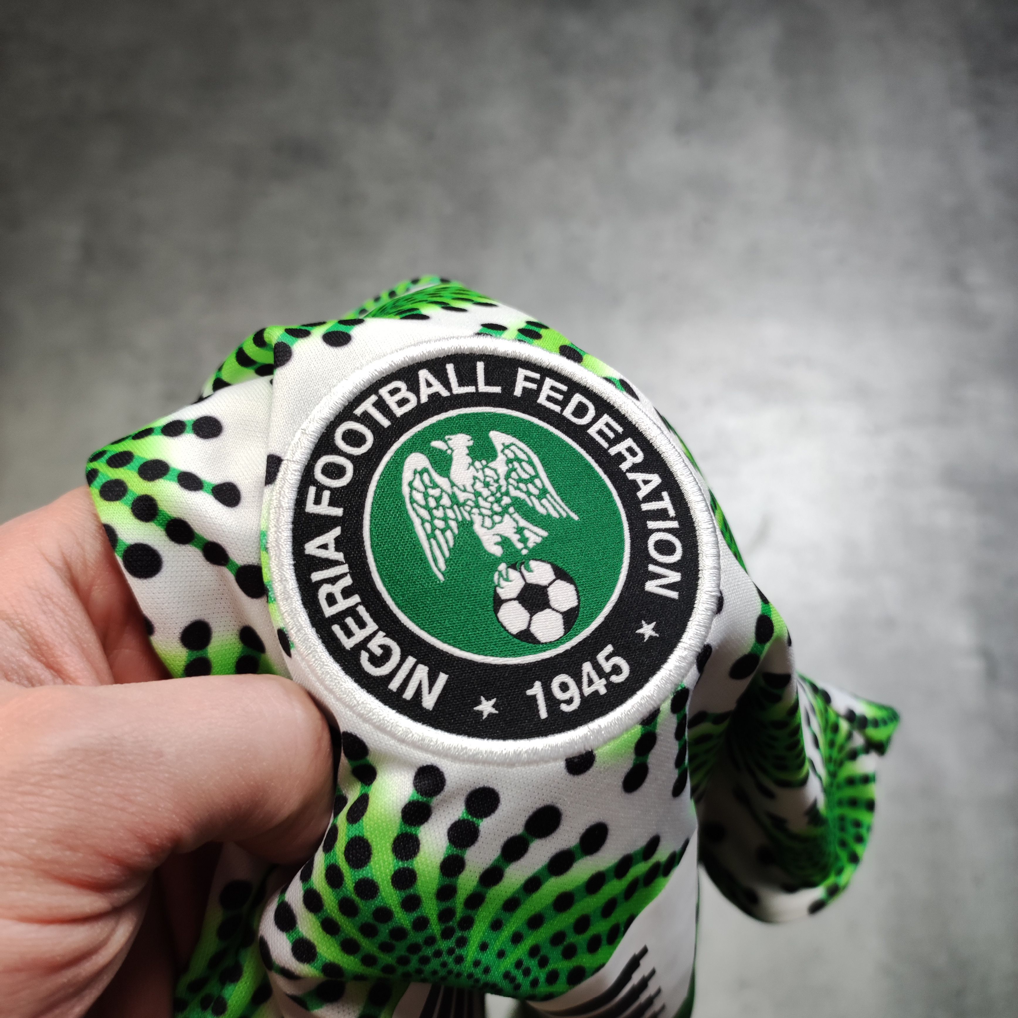 Other RARE Vintage Nike World Cap Football Nigeria Pre Match Kit Size US M / EU 48-50 / 2 - 6 Thumbnail