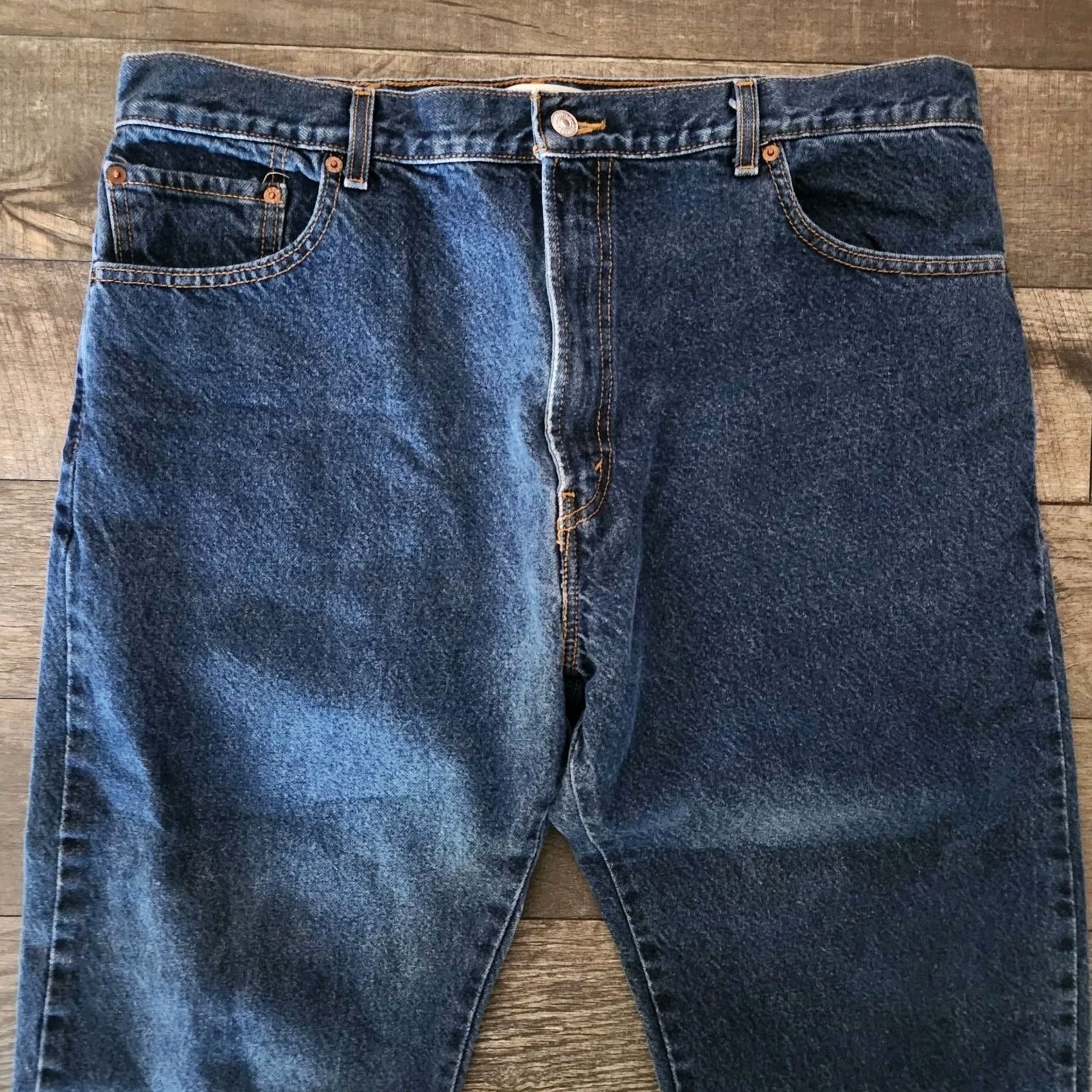Levi's Levi's 517 Jeans Mens 40x32 Blue Bootcut Medium Wash Western Denim Cowboy Y2K Size US 40 / EU 56 - 3 Thumbnail