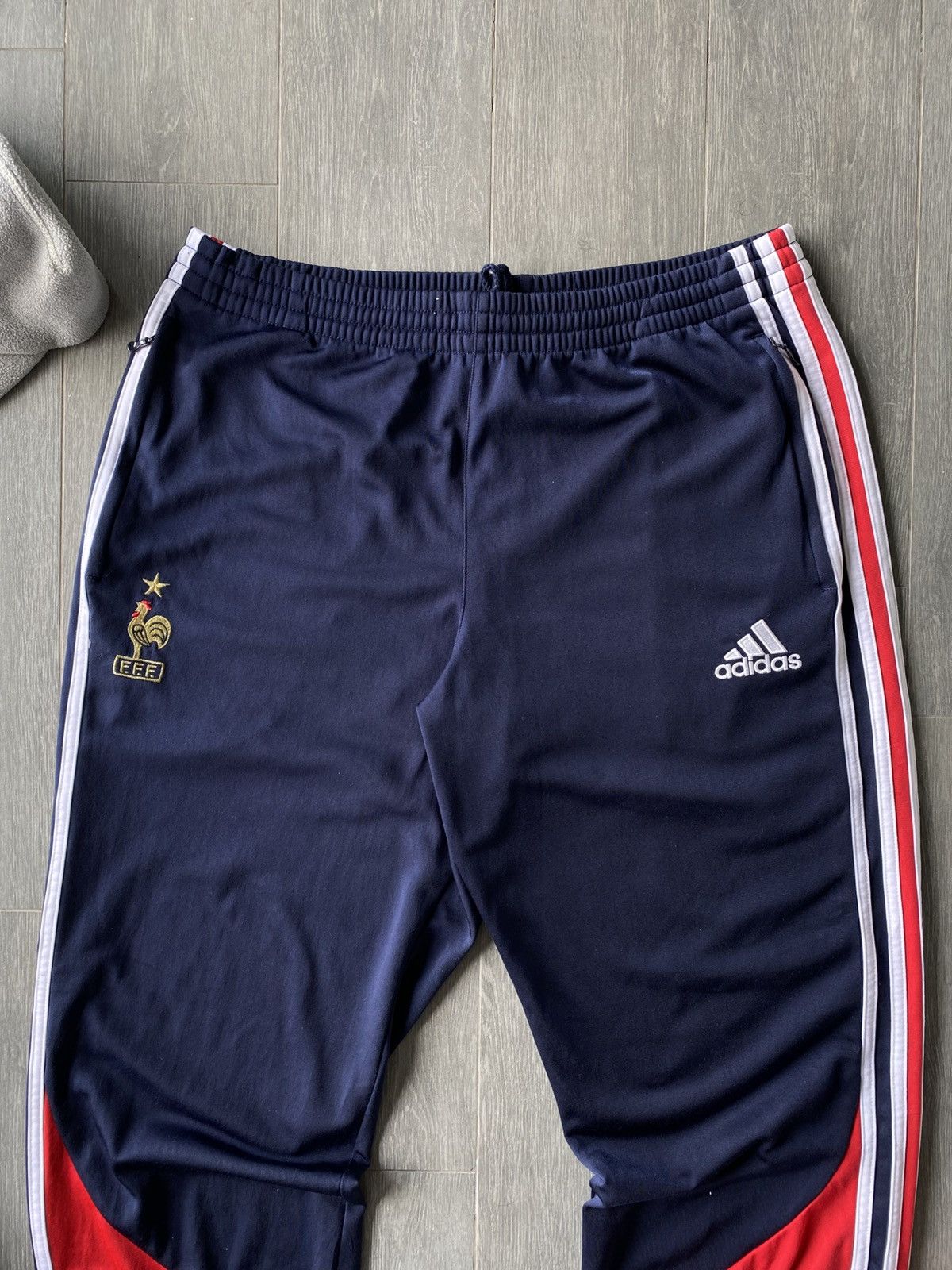 Adidas × Vintage Vintage Adidas France 2006 Track Pants Size US 32 / EU 48 - 2 Thumbnail