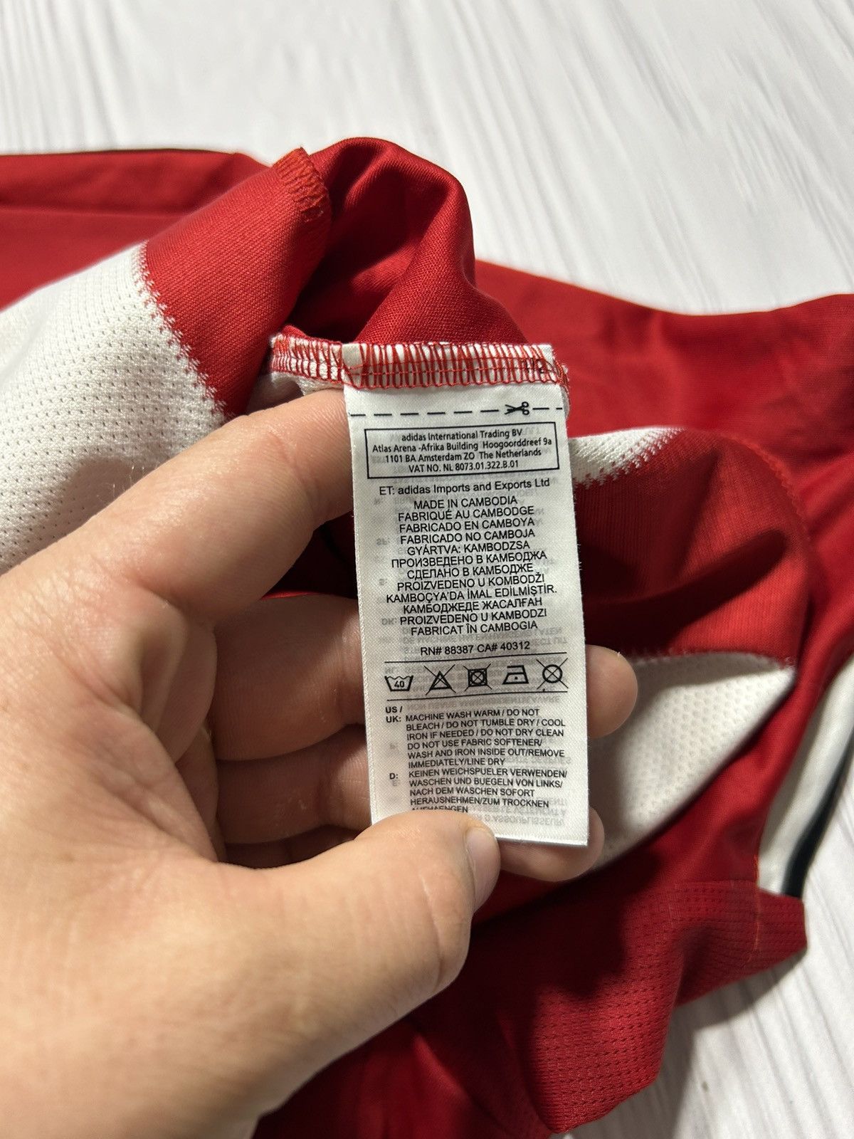 Adidas 2019-2020 Sheffield United Adidas Home Football Shirt Jersey Size US L / EU 52-54 / 3 - 11 Thumbnail