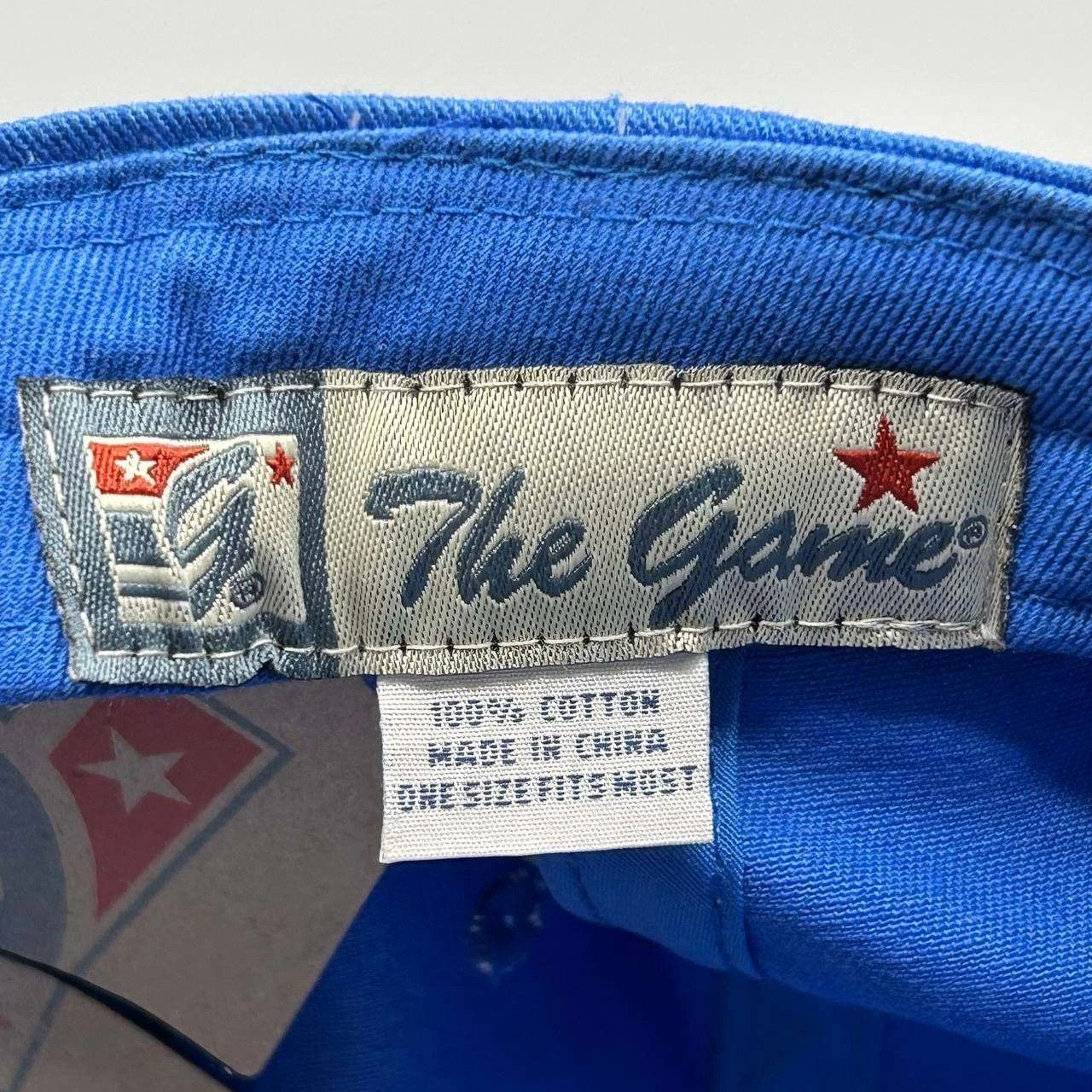 The Game Vintage UCLA Bruins Hat Men Blue NCAA Strap Back Cap Cotton Size ONE SIZE - 4 Thumbnail