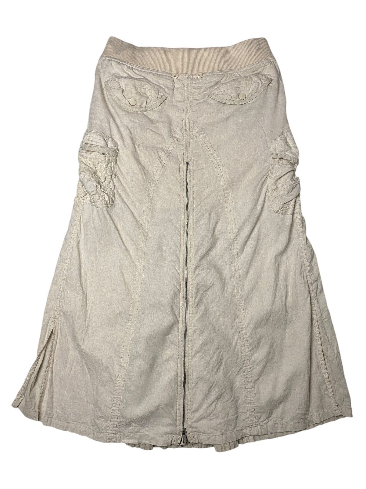 GOA 2000's G.O.A Military Gimmick 3D Multipocket Skirt Size 30" / US 8 / IT 44 - 8 Thumbnail