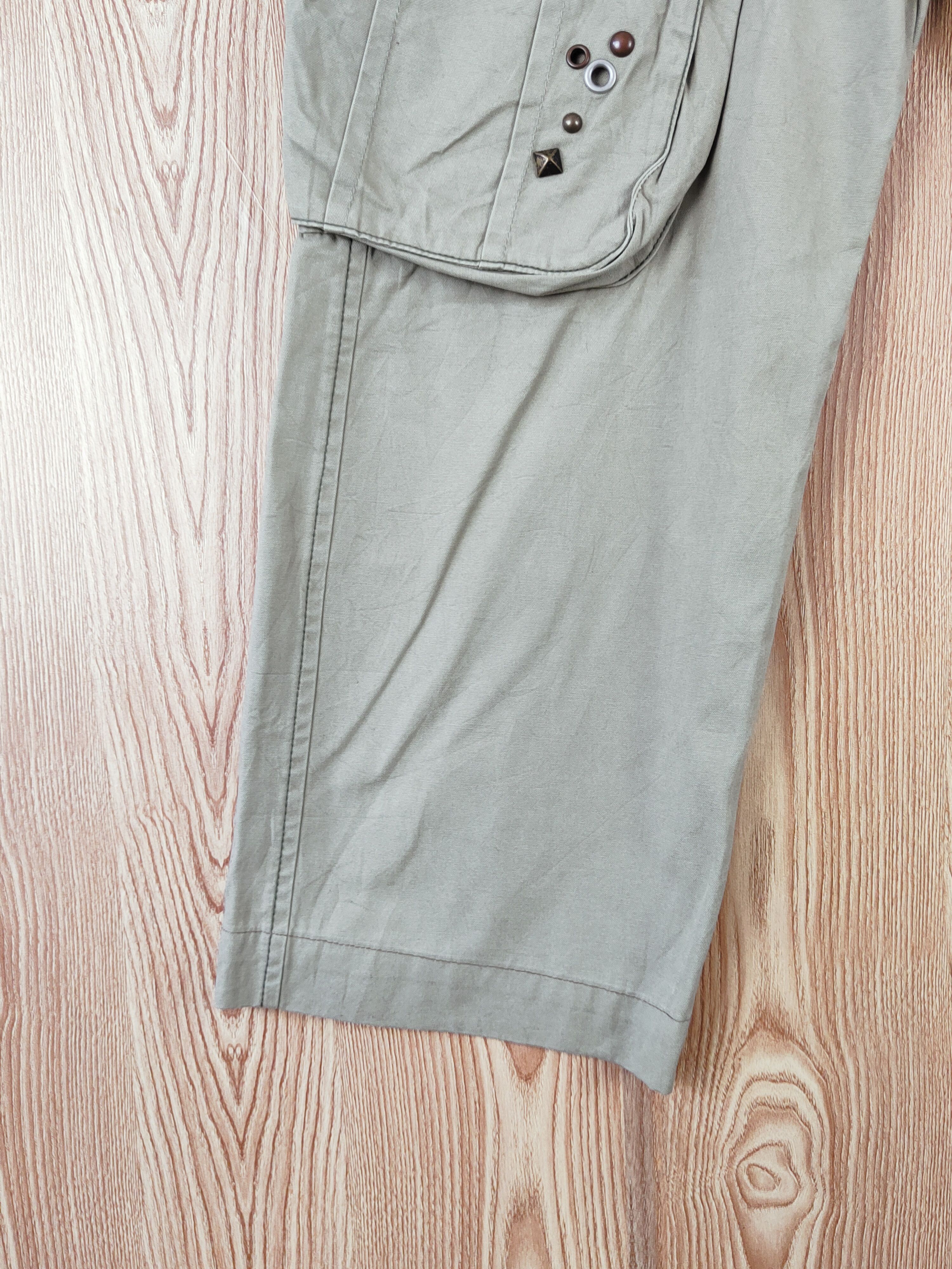 Energie DL Energie Green Multipocket Tactical Cargo Pants #W107 Size US 34 / EU 50 - 4 Thumbnail