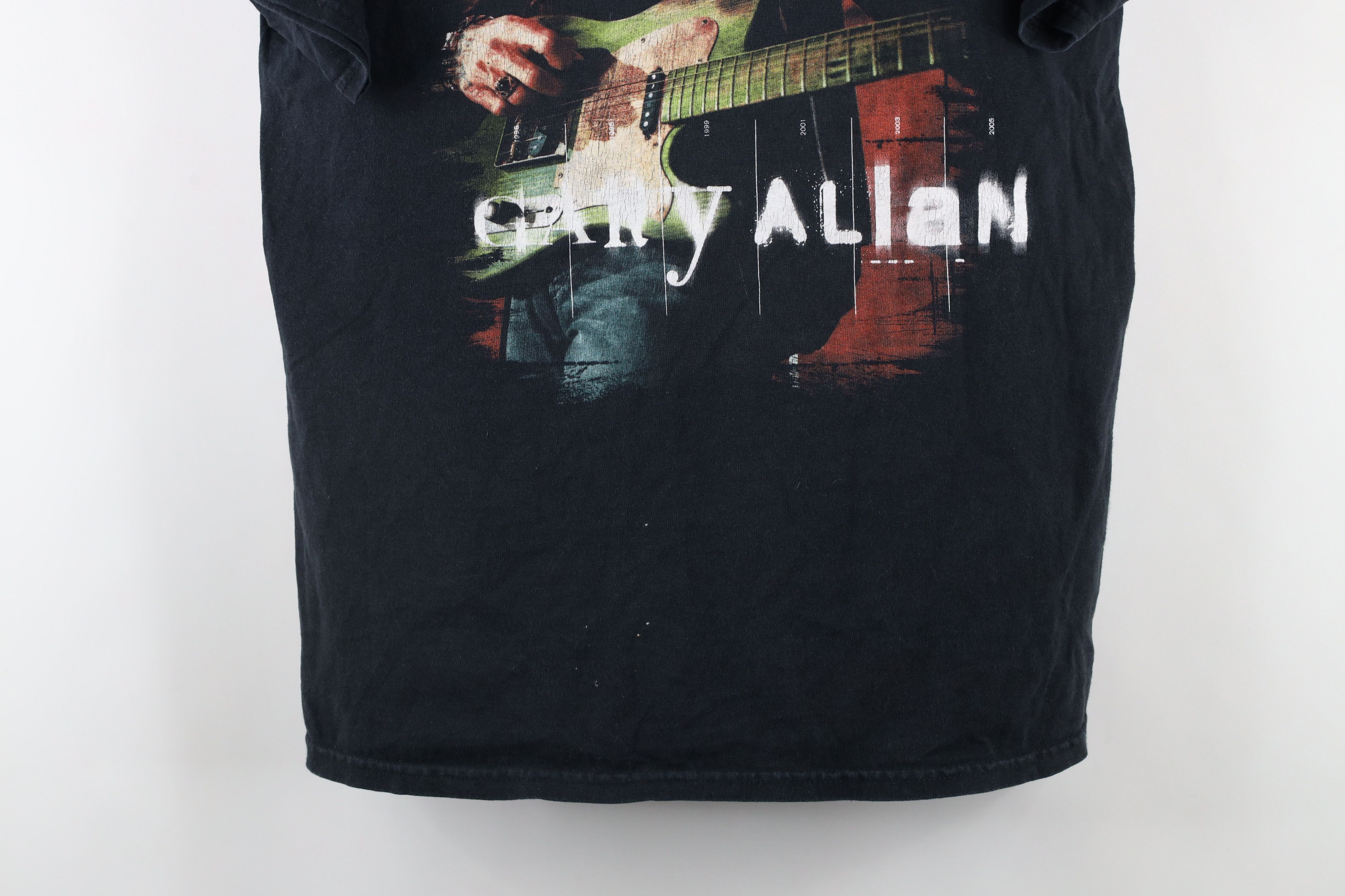 Vintage Vintage Y2K 2007 Tour Gary Allan Band T-Shirt Black Size US M / EU 48-50 / 2 - 3 Thumbnail