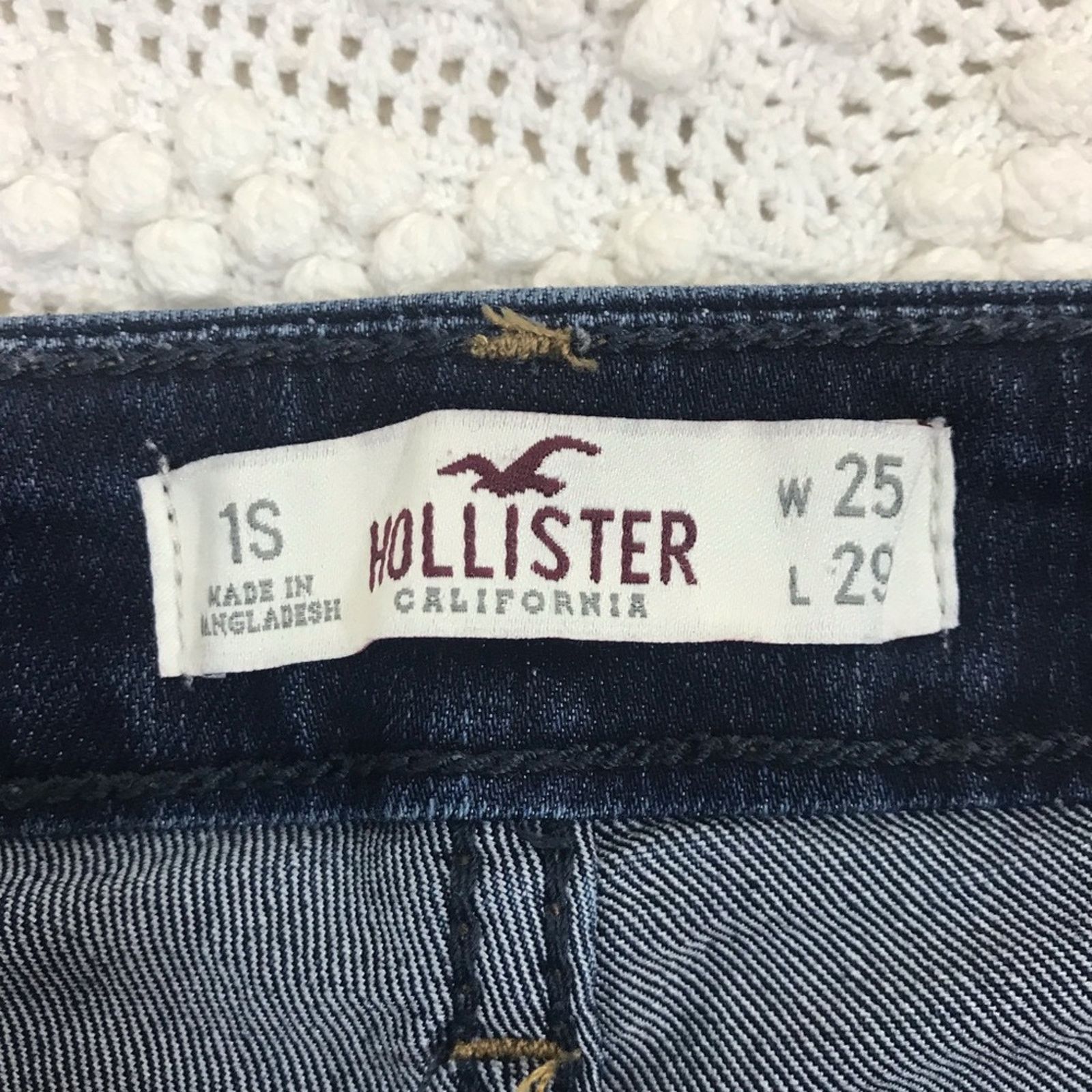Hollister Hollister Women's Blue Jeans Size 1S (W 25 L 29) Size 25" / US 0 / IT 36 - 7 Thumbnail