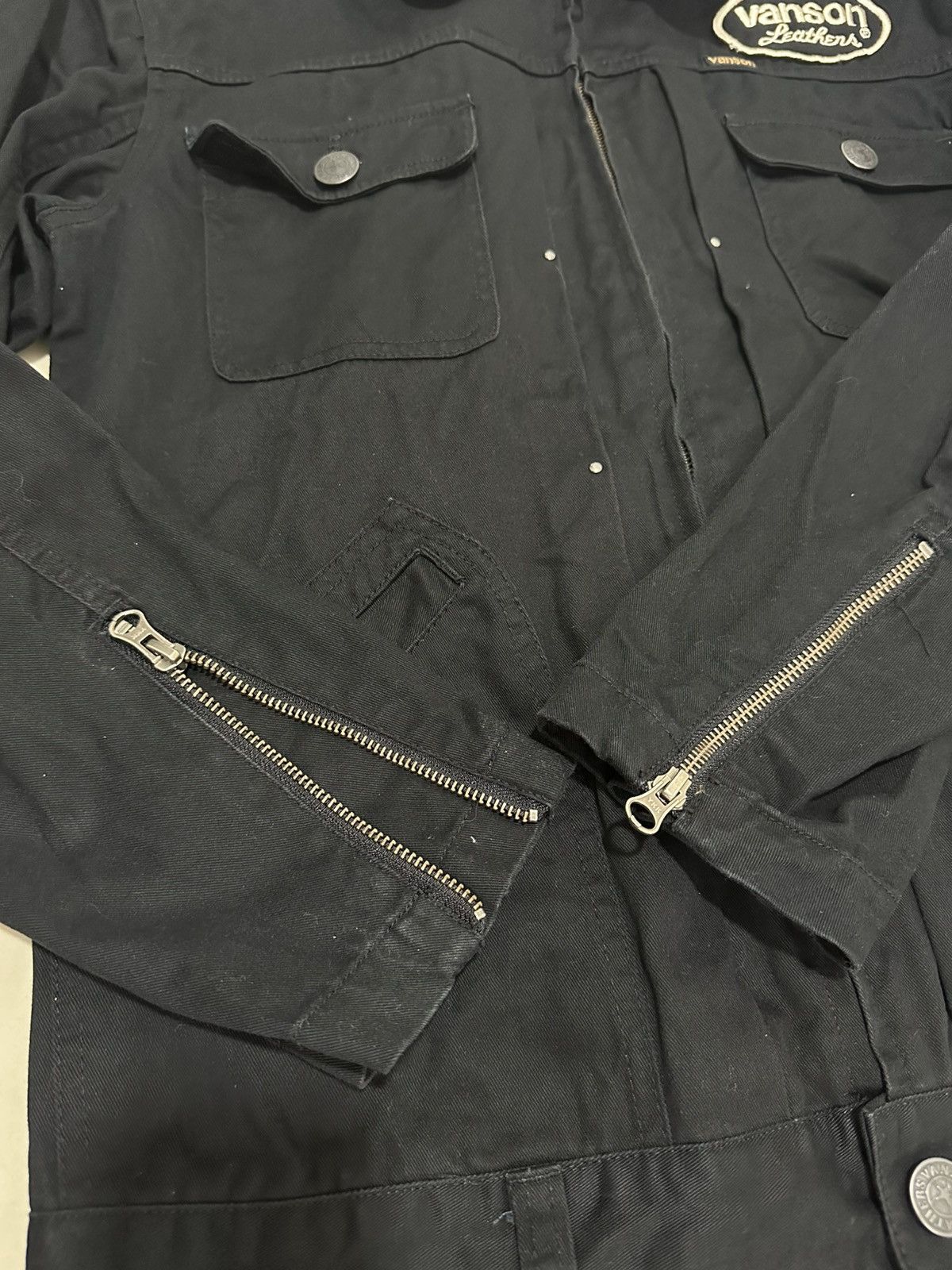 Vanson Leathers Vanson Leathers X Mastermind Boston Mass Coverall Embroidery Size US 36 / EU 52 - 11 Thumbnail