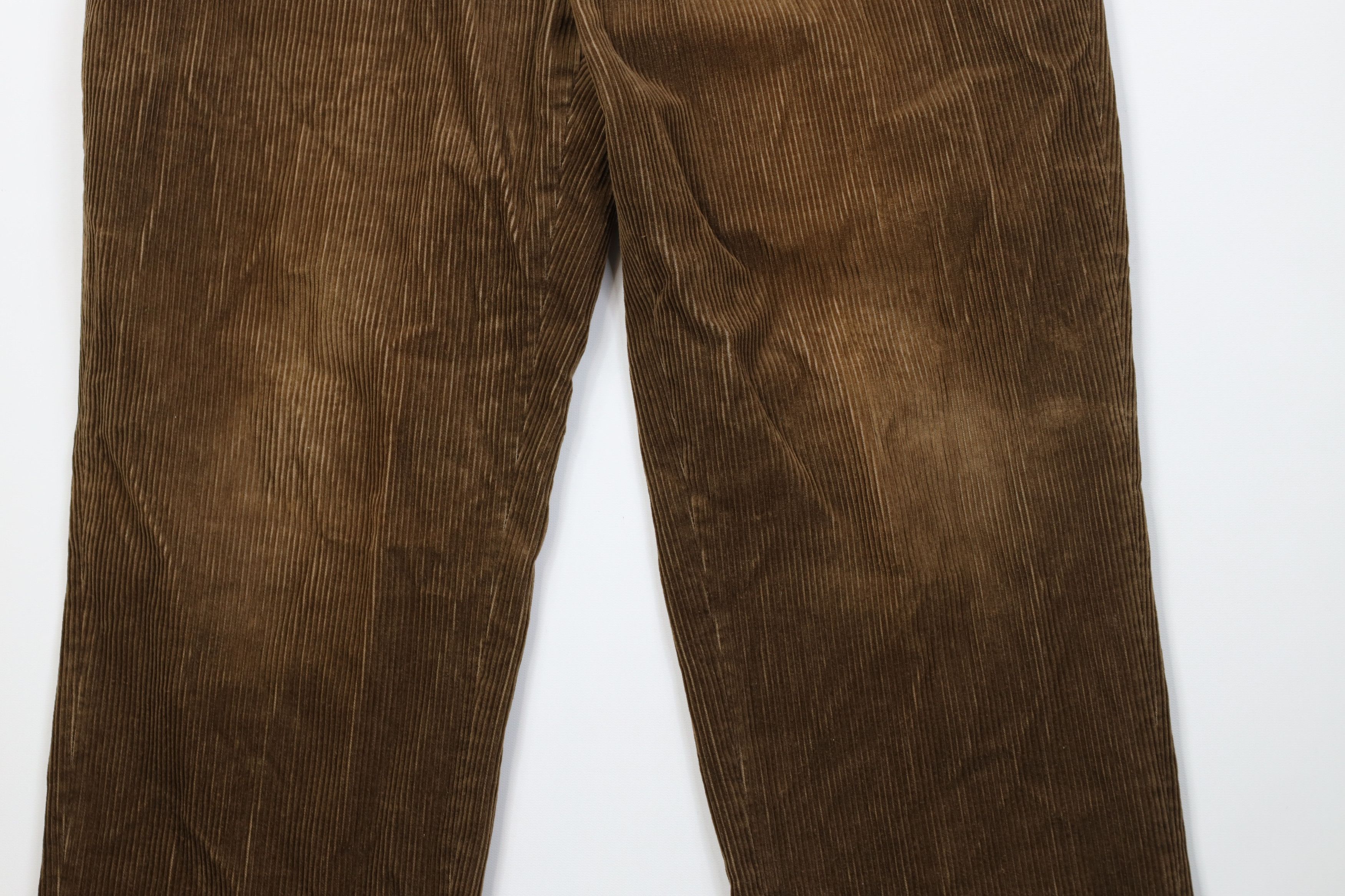 L.L. Bean Vintage 90s LL Bean Heavy Wide Leg Corduroy Chino Pants Size US 36 / EU 52 - 4 Thumbnail