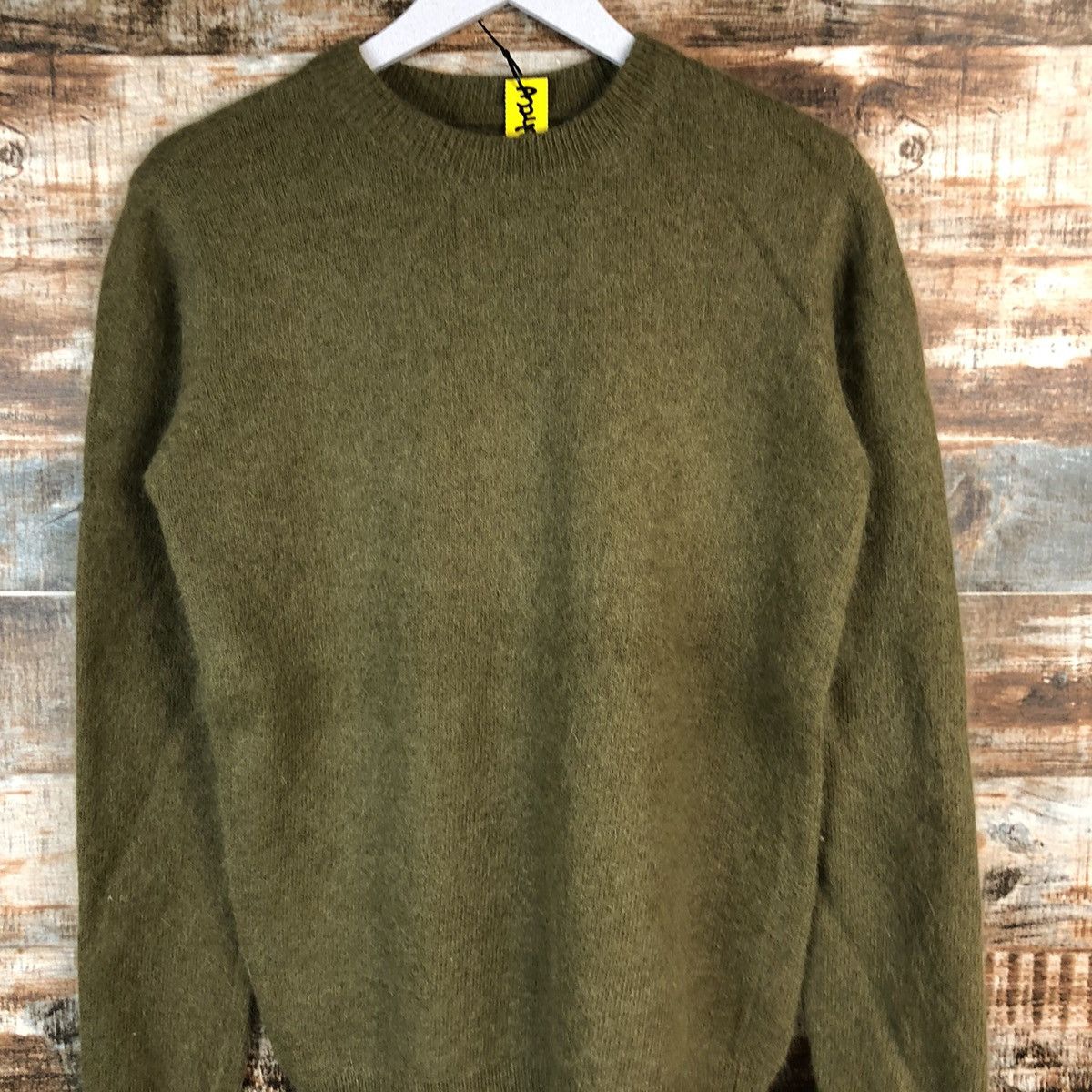 Homespun Knitwear × Japanese Brand Japanese Brand vintage Green Knitwear #A2249 Size US S / EU 44-46 / 1 - 5 Thumbnail