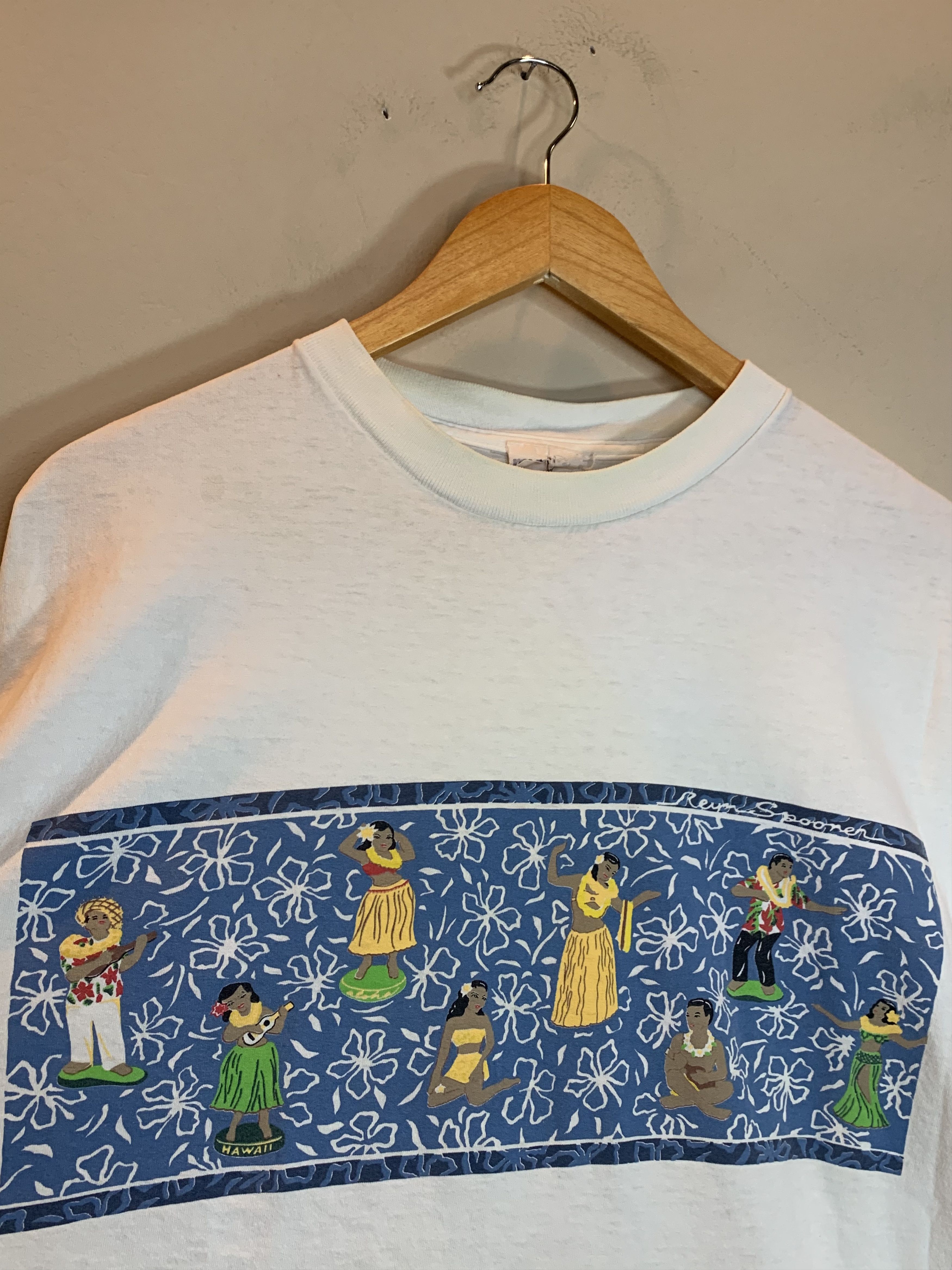 Reyn Spooner RARE* Vintage Reyn Spooner Hula Tiki Art Single Stitch Shirt Size US L / EU 52-54 / 3 - 3 Thumbnail