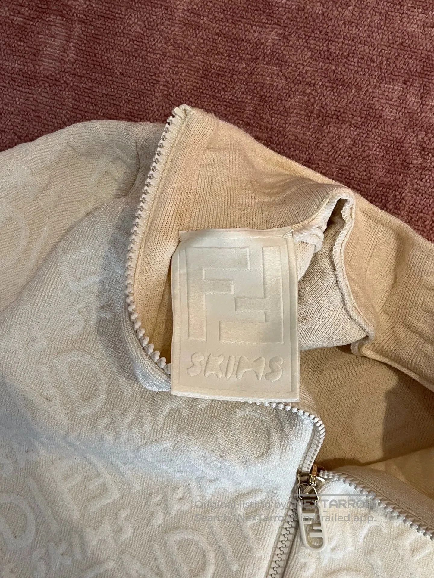 Fendi FENDI White Logo Knit Dress. Size US S / EU 44-46 / 1 - 4 Thumbnail