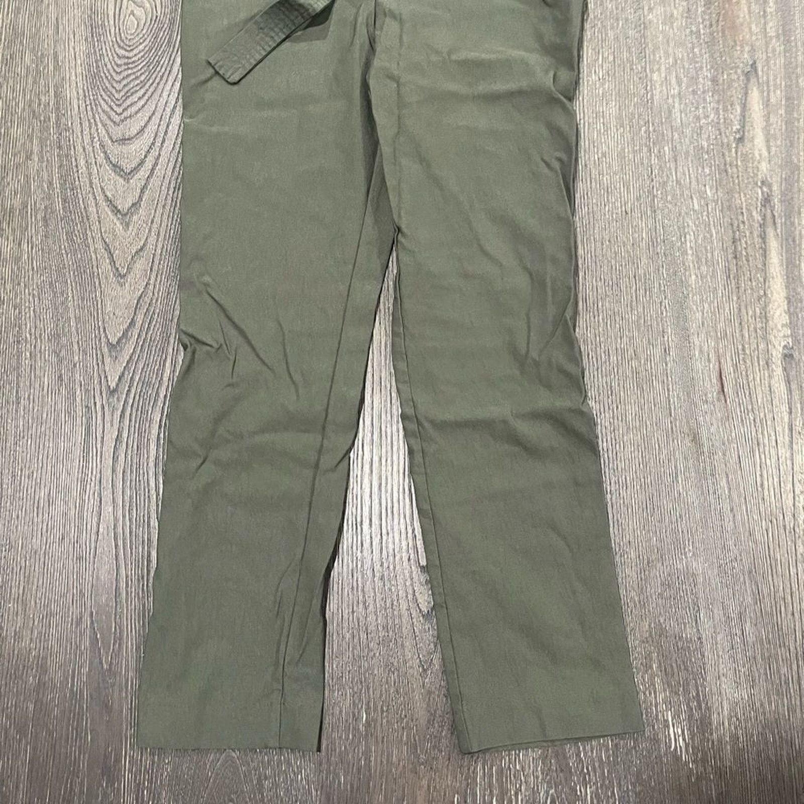 Vintage JL Jules & Leopold Paperbag Pants Tied Waist Straight Leg M Size 29" - 10 Thumbnail