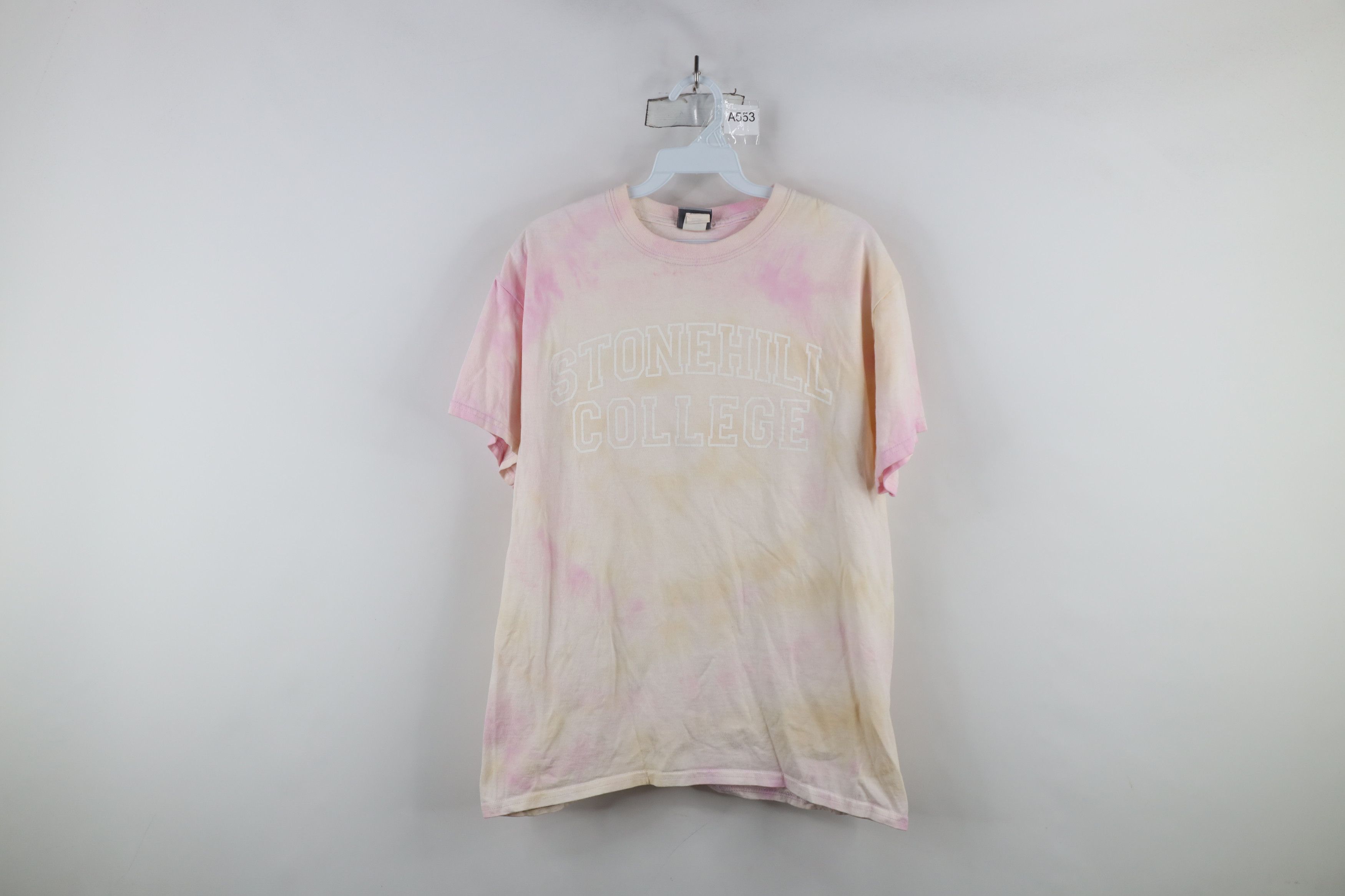 Vintage Vintage Acid Wash Stonehill College Short Sleeve T-Shirt Size US M / EU 48-50 / 2 - 1 Thumbnail