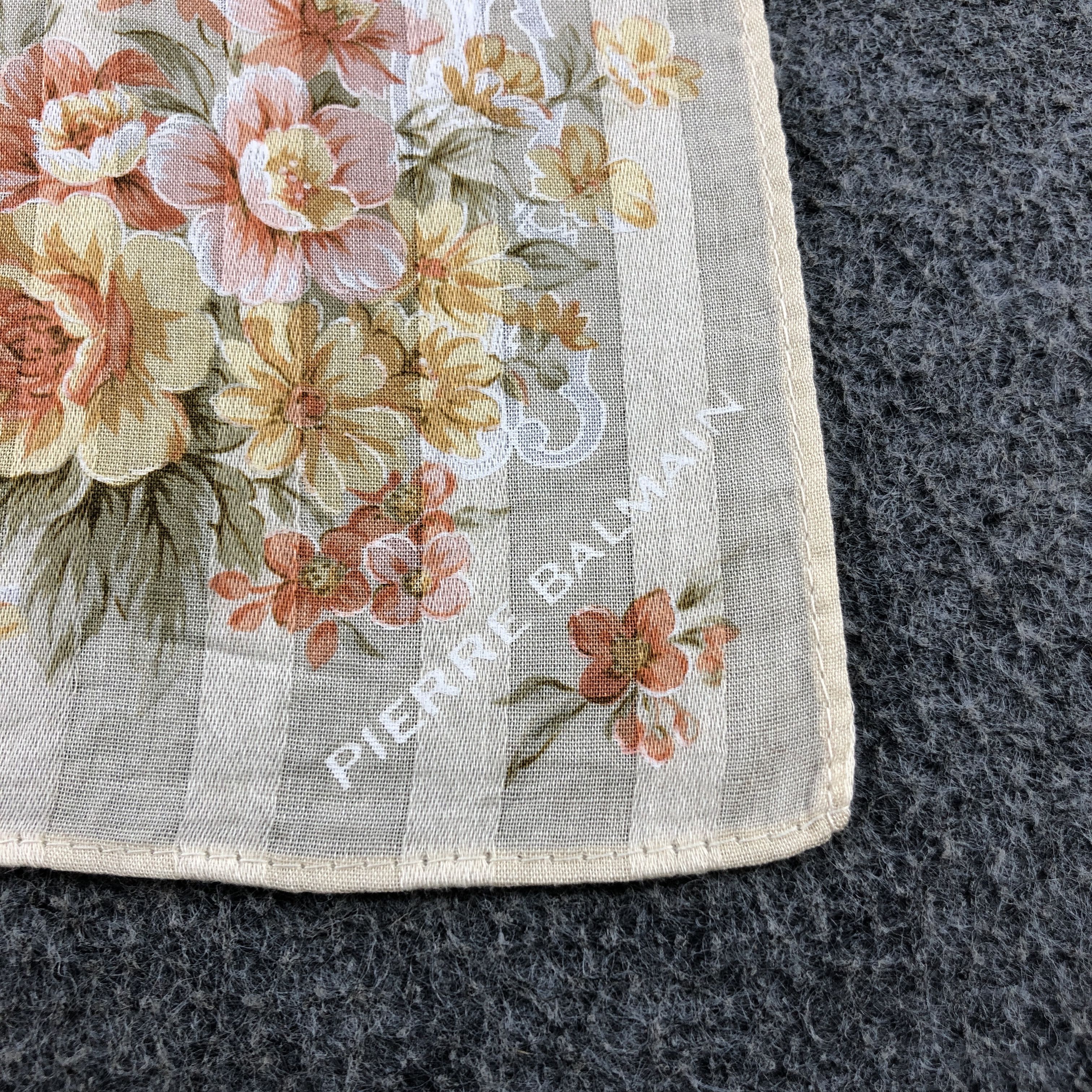 Japanese Brand Pierre Balmain Handkerchief Neckerchief Bandana H2350 Size ONE SIZE - 4 Thumbnail