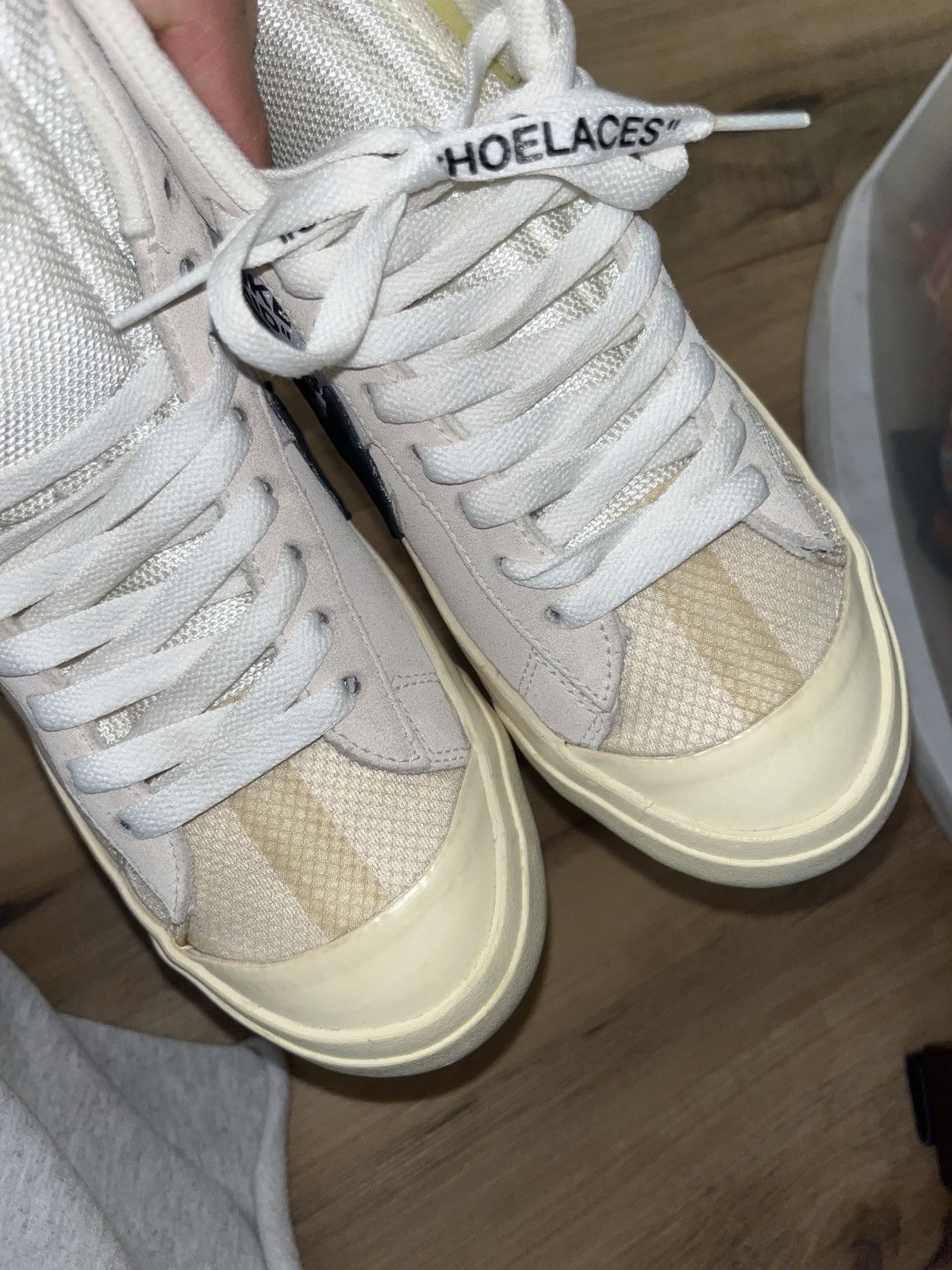 Nike × Off-White Nike OFF WHITE Blazer Mid “THE TEN” Size US 8 / EU 41 - 9 Thumbnail