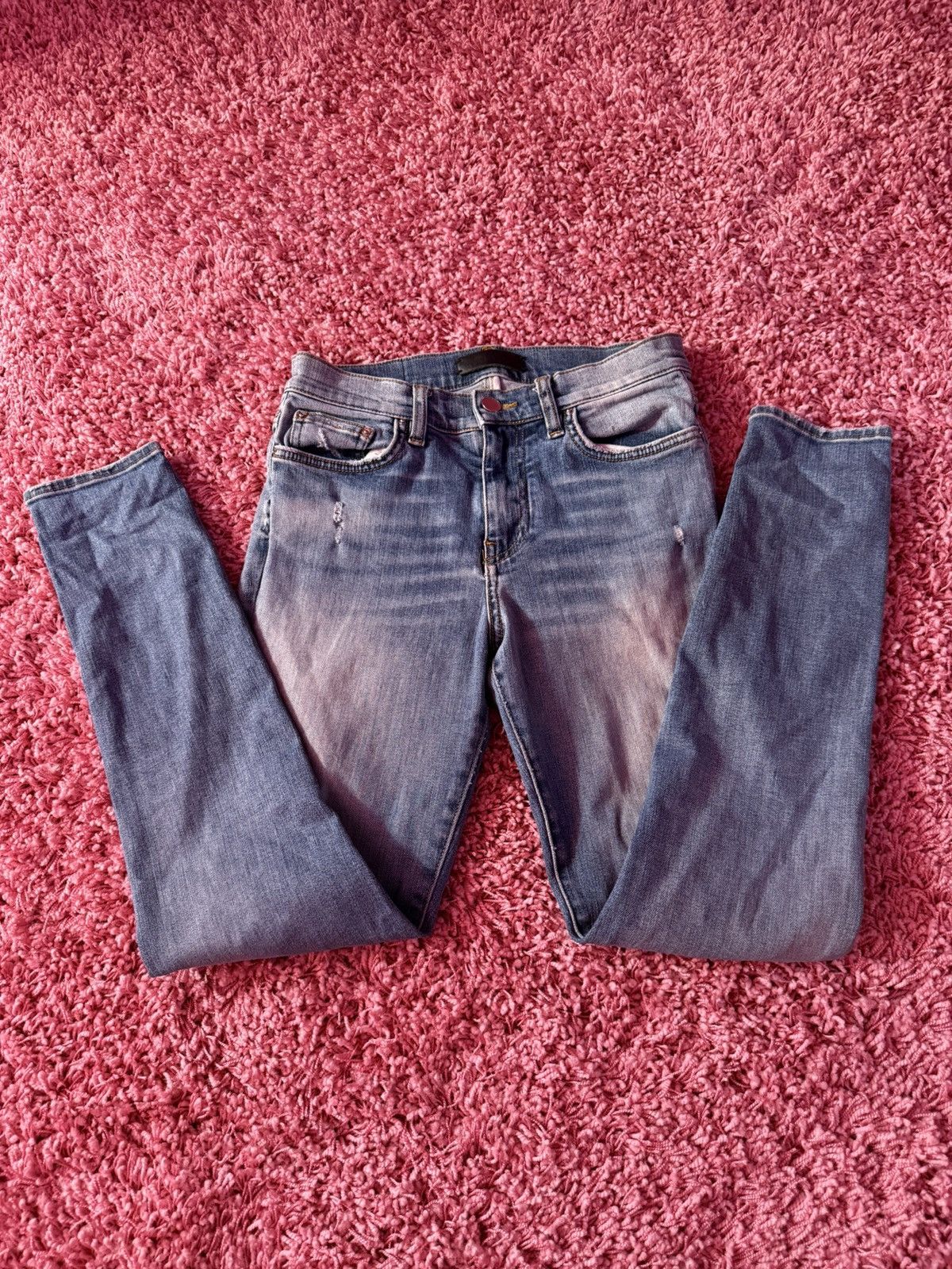 Amiri AMIRI skinny blue jeans Women's size 26 Size 26" / US 2 / IT 38 - 1 Thumbnail