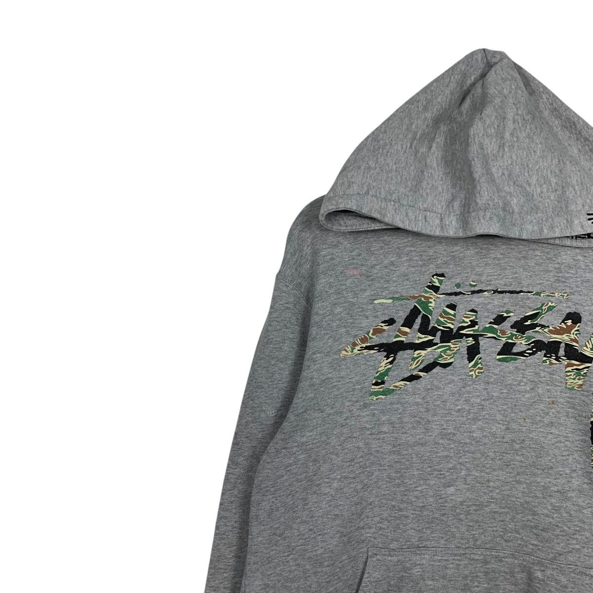 Stussy STUSSY Camo Big Logo Pullover Hoodies Sweatshirts #1928-C84 Size US M / EU 48-50 / 2 - 6 Thumbnail
