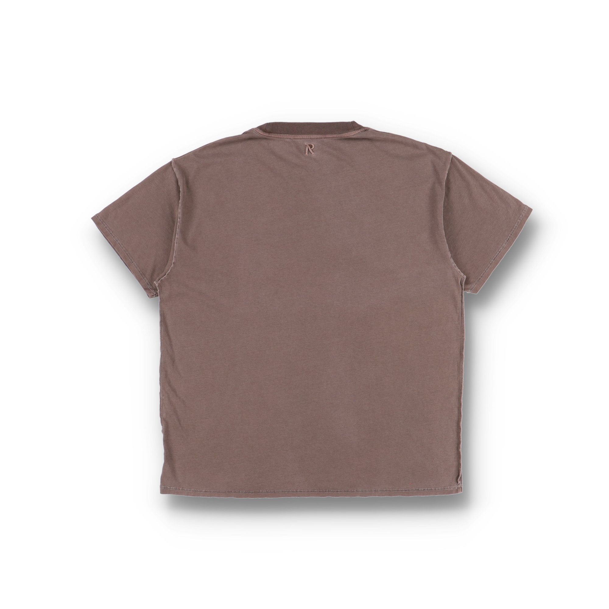 Represent Clo. Washed Brown Initial Inside Out Oversized T-Shirt Size US M / EU 48-50 / 2 - 9 Thumbnail