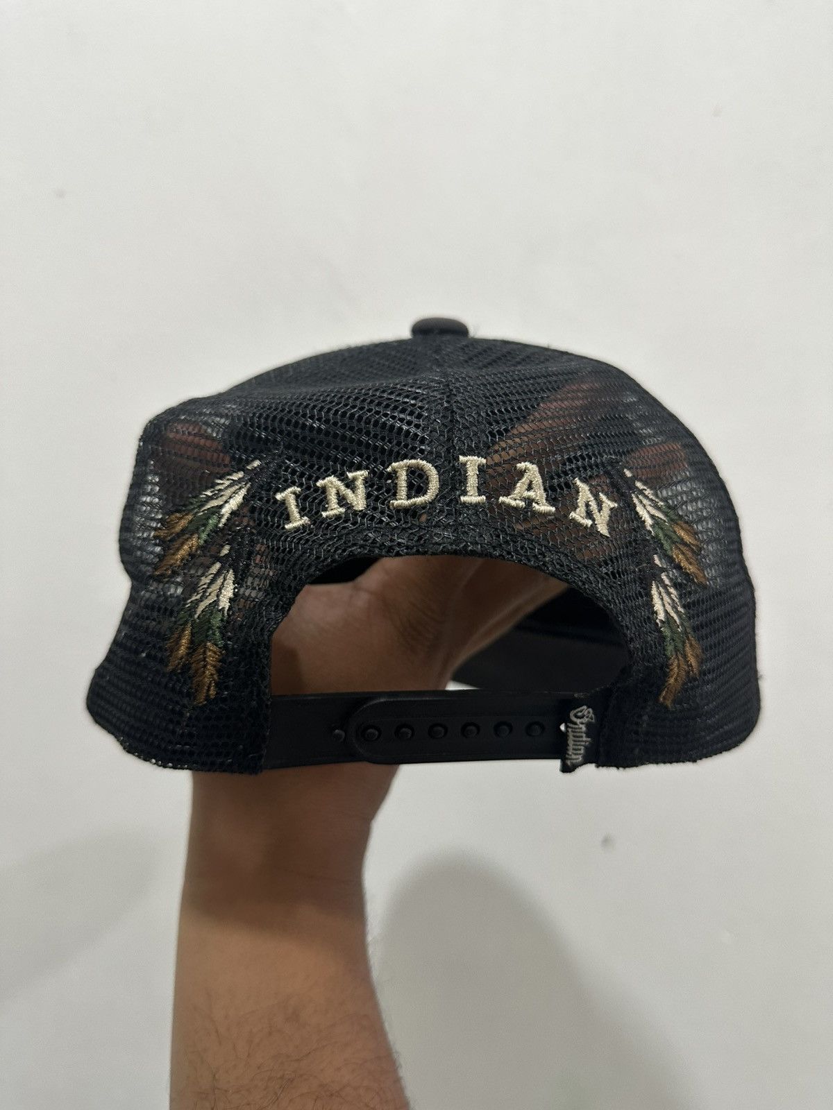 Indian Motorcycle VTG Indian Motorcycles Trucker Hat Size ONE SIZE - 4 Thumbnail