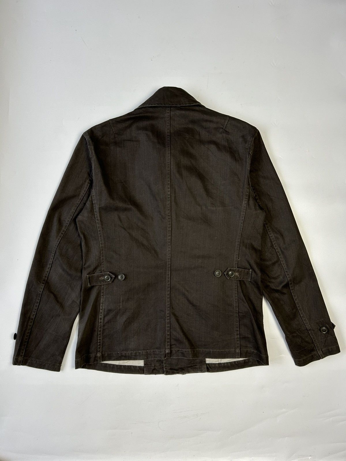 Designer × Michel Klein KLEIN PLUS HOMME FADED STYLE BUTTON UP JACKET Size US M / EU 48-50 / 2 - 4 Thumbnail