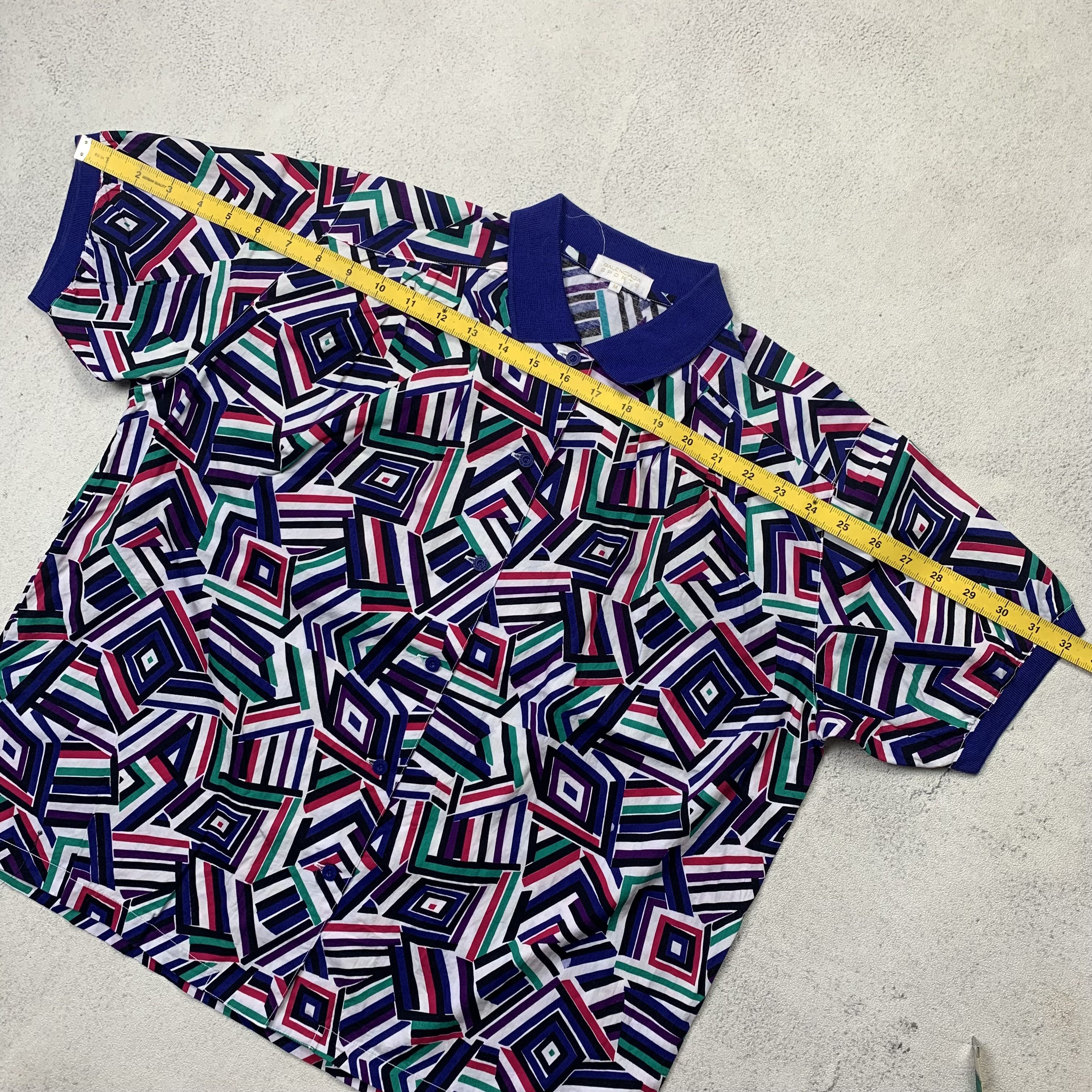 Balenciaga Vintage Balenciaga Sports Shirt Size M / US 6-8 / IT 42-44 - 9 Thumbnail
