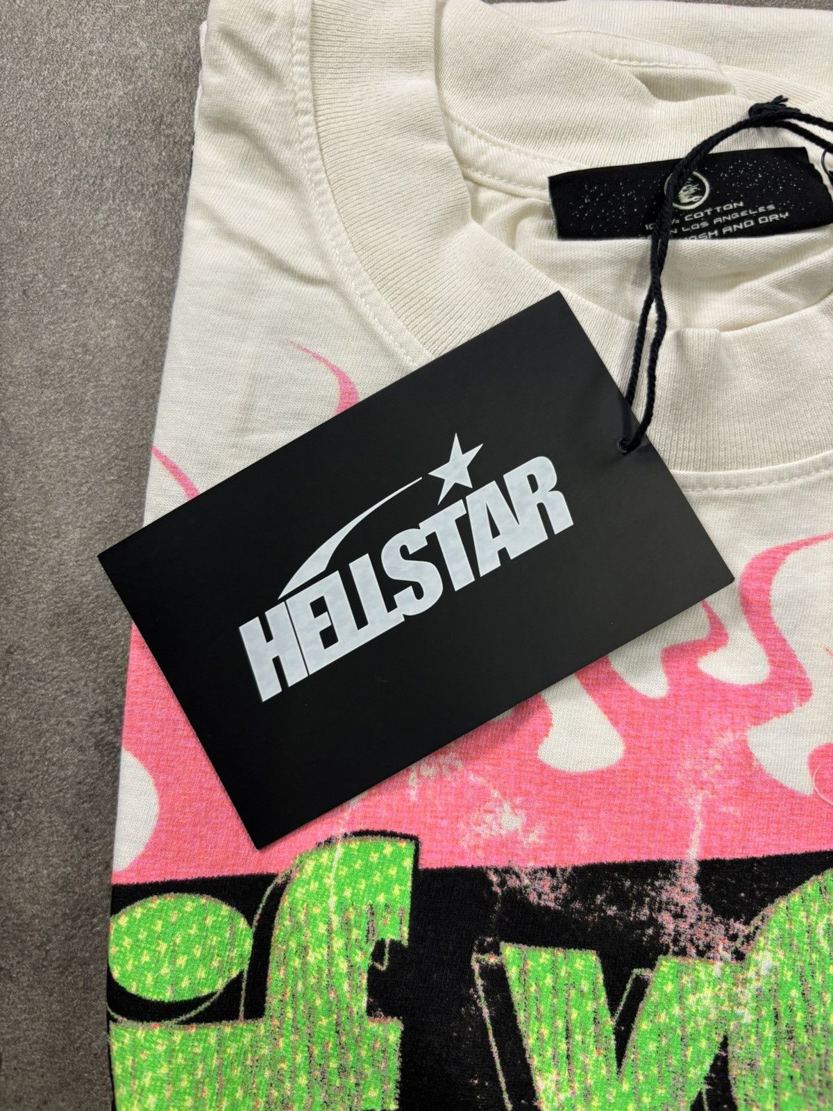 HELLSTAR Hellstar Like Us, Beat Us T-Shirt, White Size US M / EU 48-50 / 2 - 9 Thumbnail