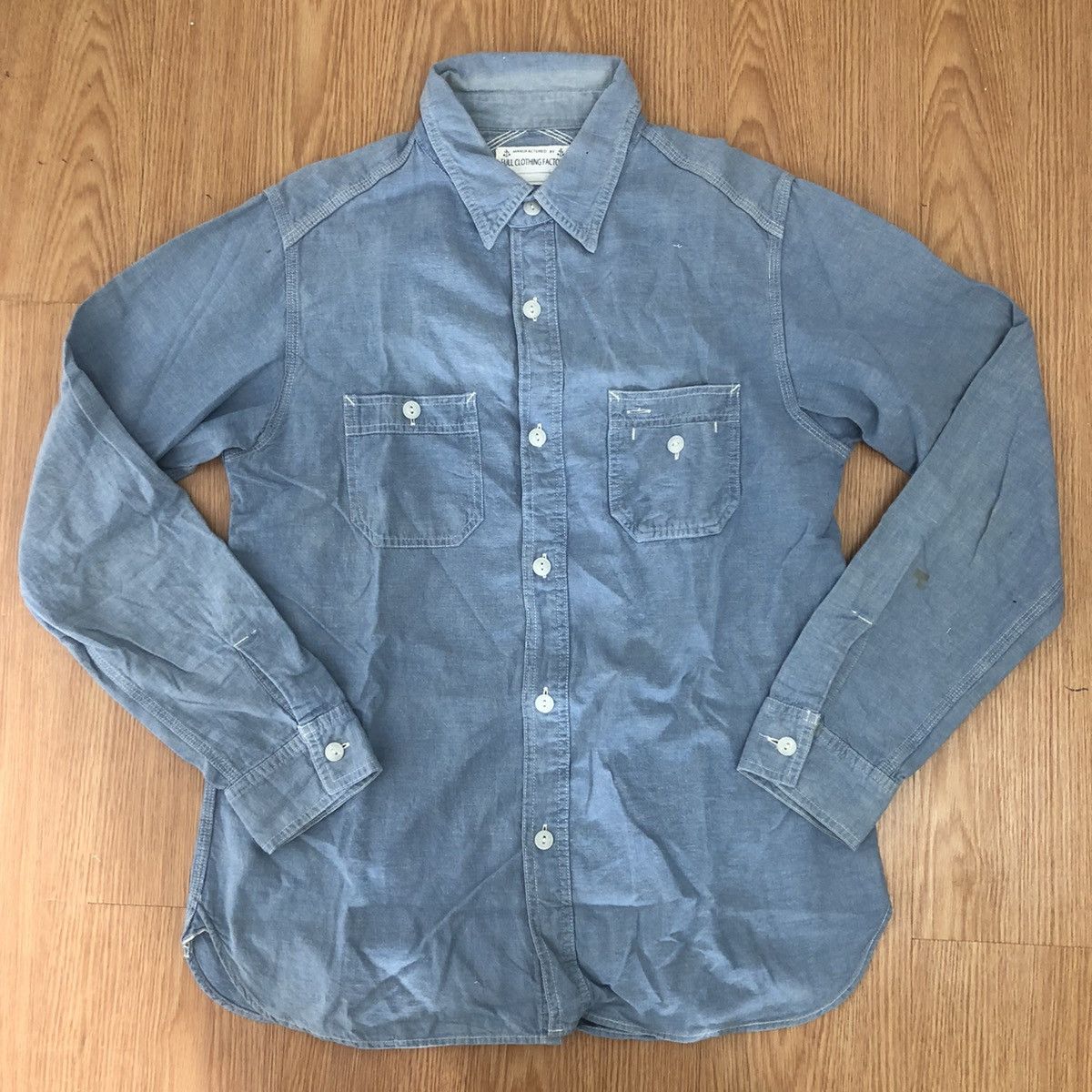 Full Count & Co. FULL COUNT SELVEDGE CHAMBRAY Size US M / EU 48-50 / 2 - 1 Thumbnail