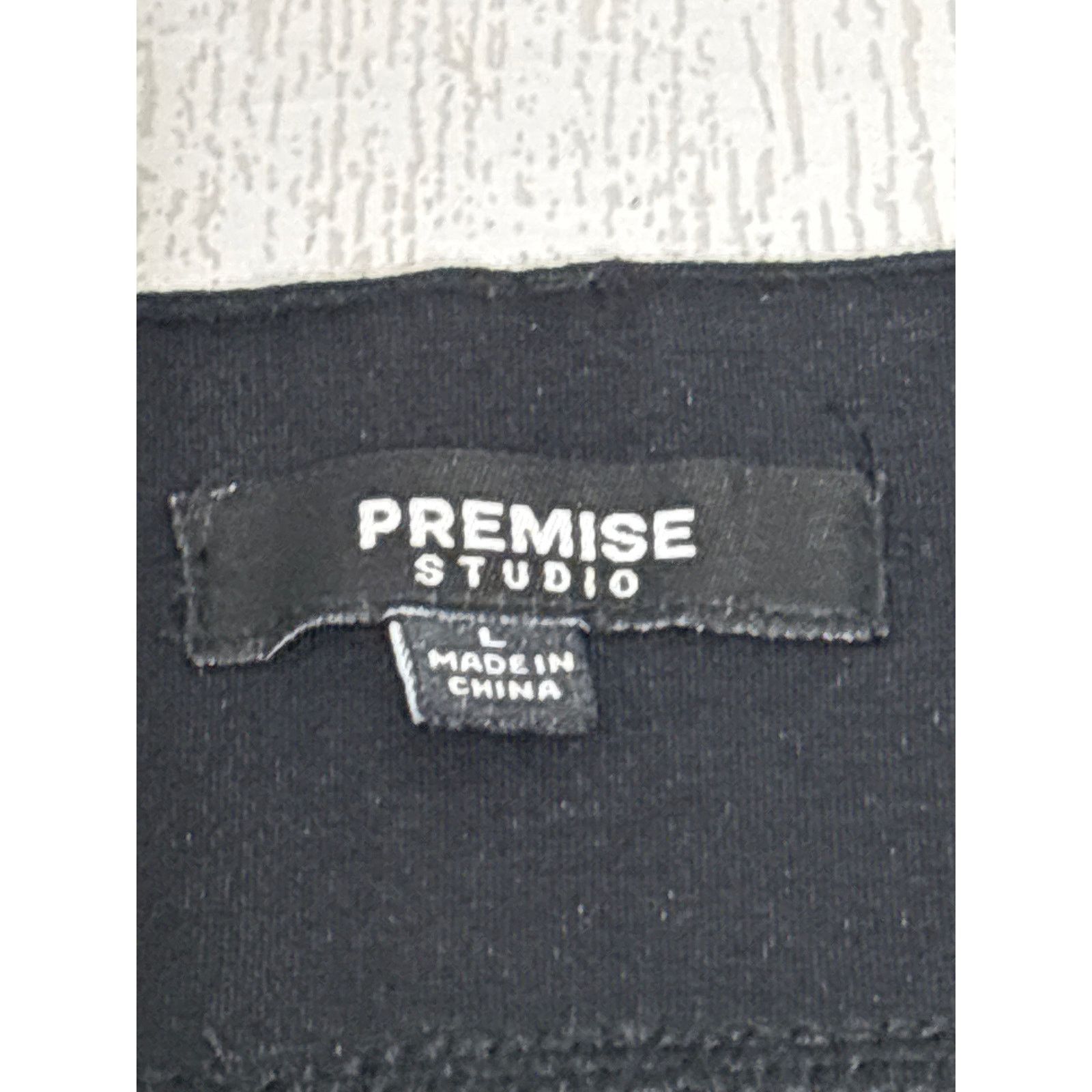 Other Premise Studio Black Leggings Size L Size 32" / US 10 / IT 46 - 3 Thumbnail