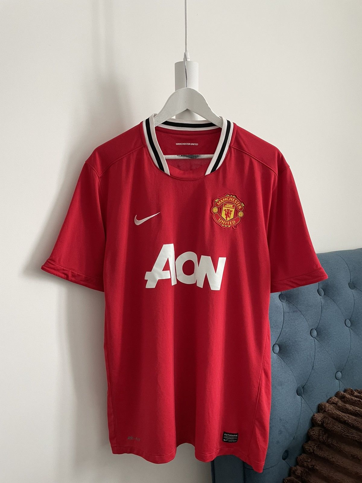 Nike Manchester United 2011/2012 Home Football Shirt Jersey