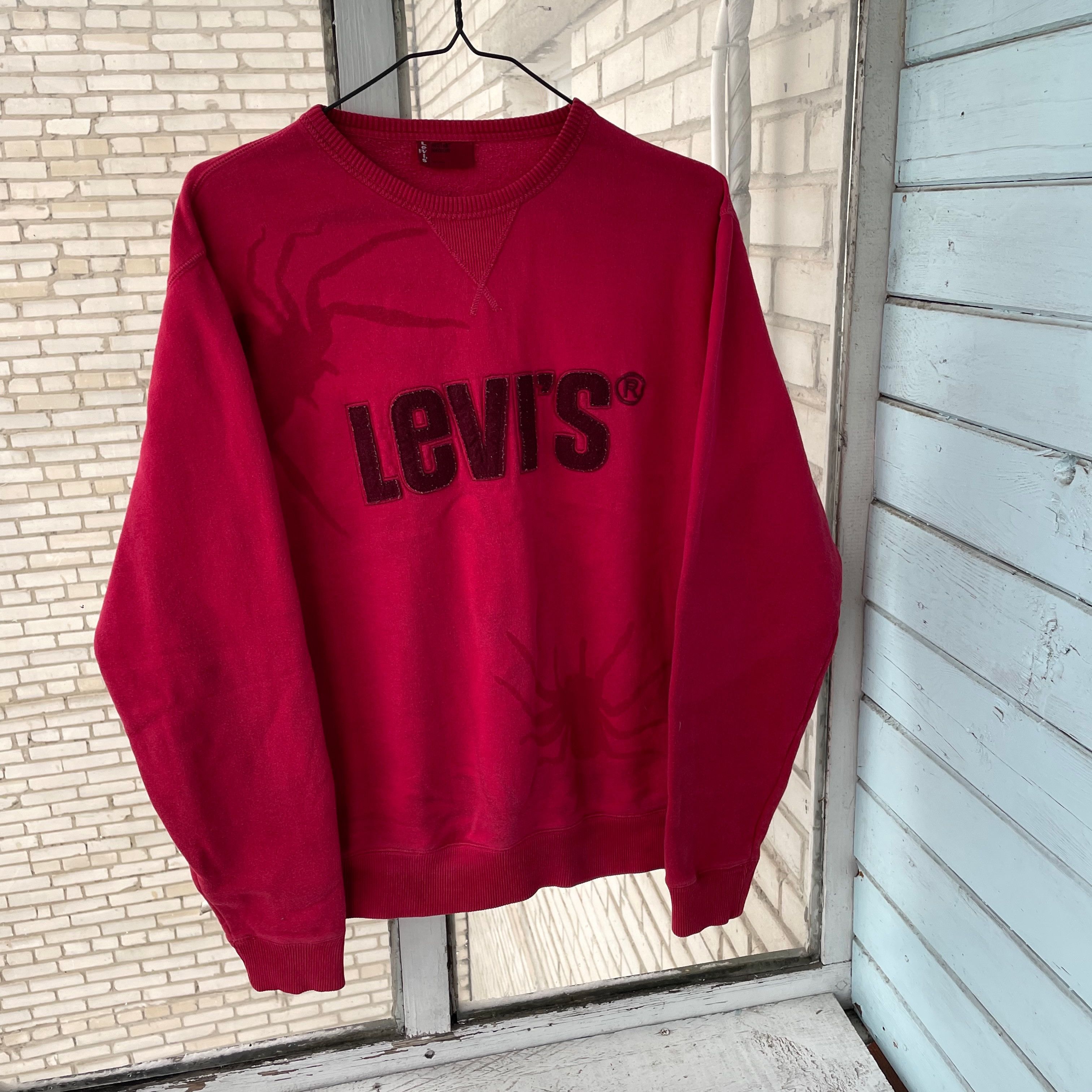 Levi's Levi's custom bleached faded spider patern y2k opium Size US M / EU 48-50 / 2 - 4 Thumbnail