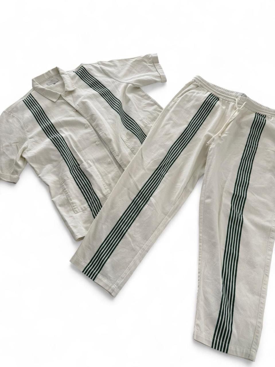 Kith Kith Stripe Combo Reade Shirt & Barrow Pant Size US XL / EU 56 / 4 - 1 Thumbnail