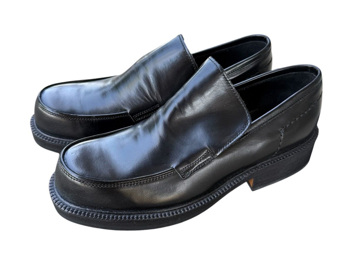 Japanese Brand × Y's × Yohji Yamamoto RARE Y'S BY YOHJI YAMAMOTO SOLE TUCK LOAFERS BLACK Size US 6.5 / IT 36.5 - 3 Thumbnail