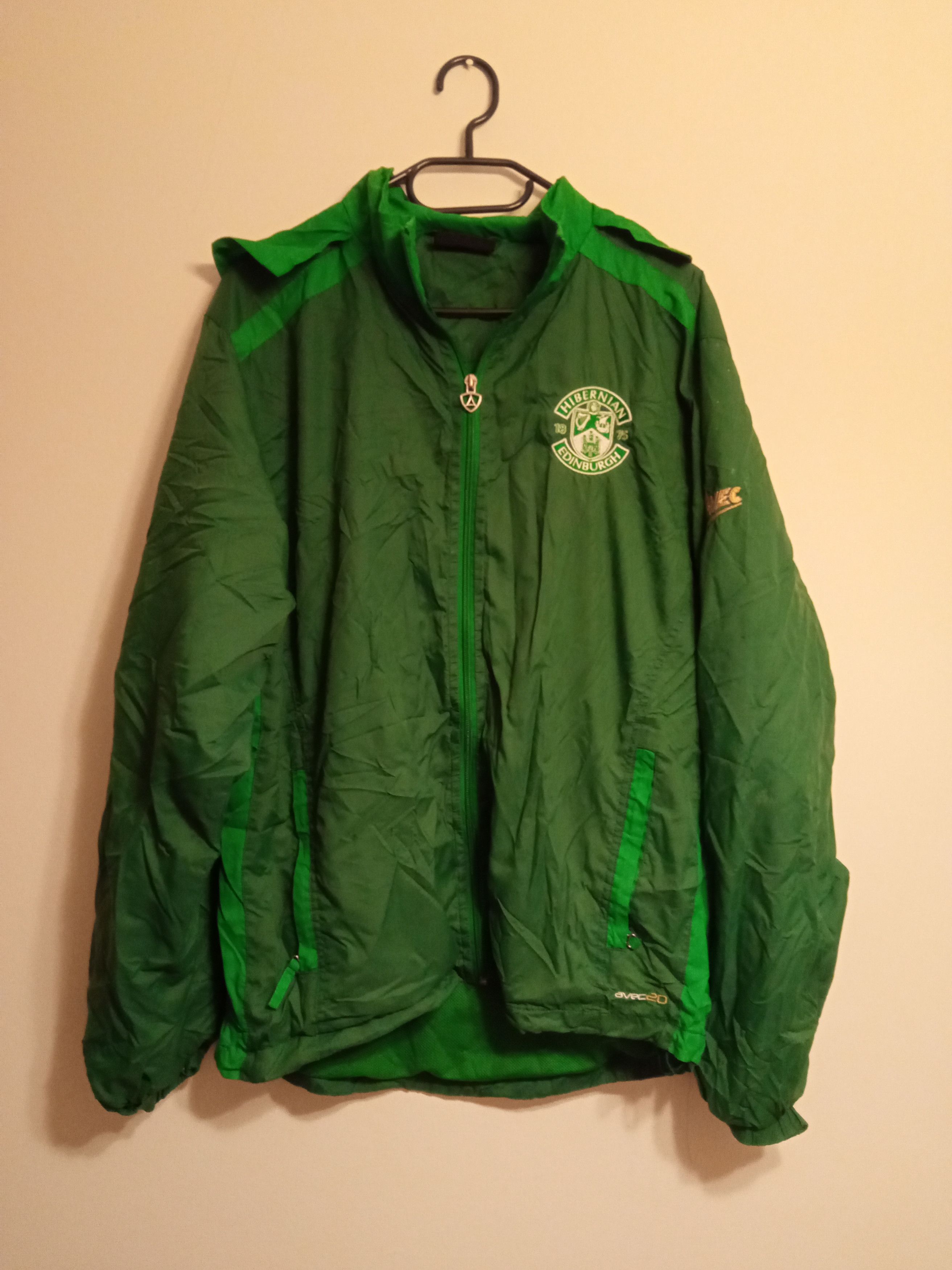 Vintage HIBERNIAN 2015/2016 TRAINING FOOTBALL JACKET AVEC Size US L / EU 52-54 / 3 - 1 Thumbnail