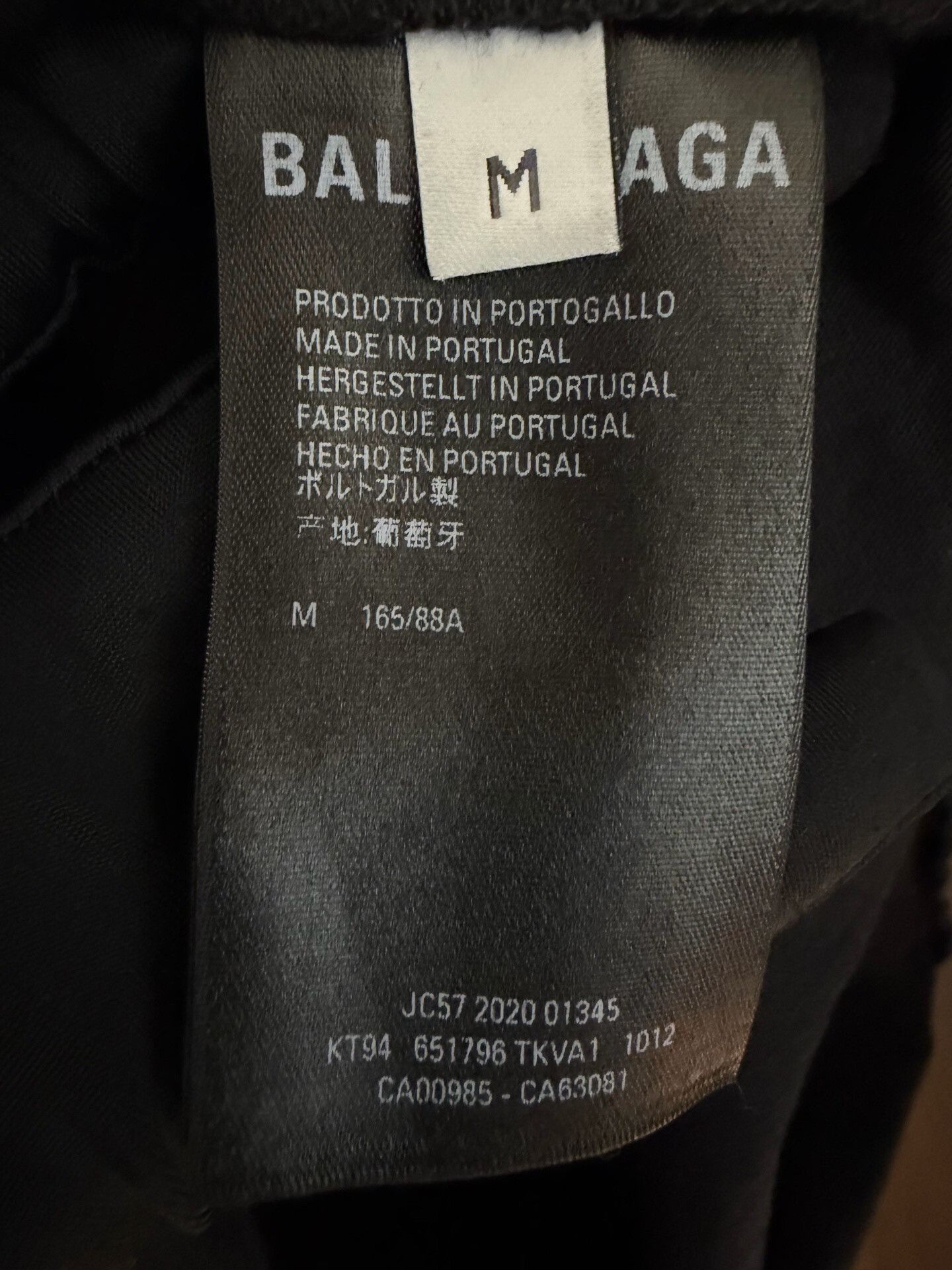 Balenciaga balenciaga black long sleeve skull t-shirt Size US M / EU 48-50 / 2 - 4 Thumbnail