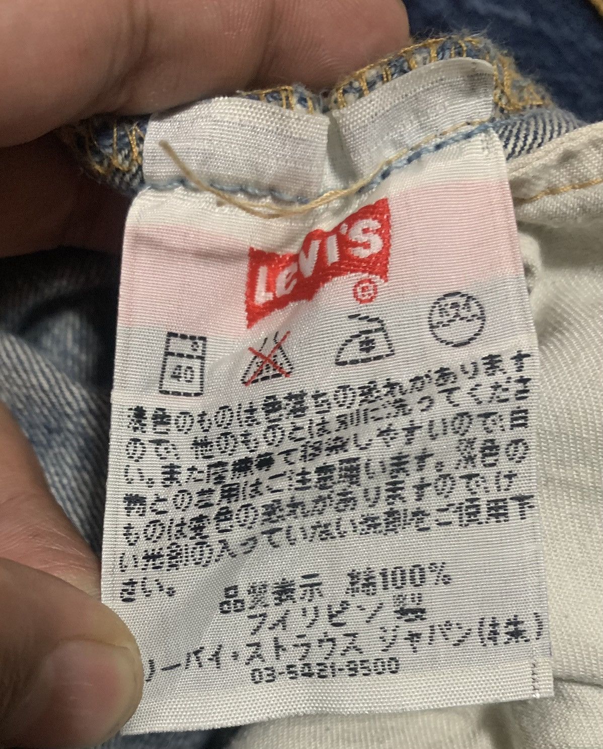 Levi's Vintage Levis 501 Straight Faded Blue Jeans Distressed Size US 36 / EU 52 - 11 Thumbnail