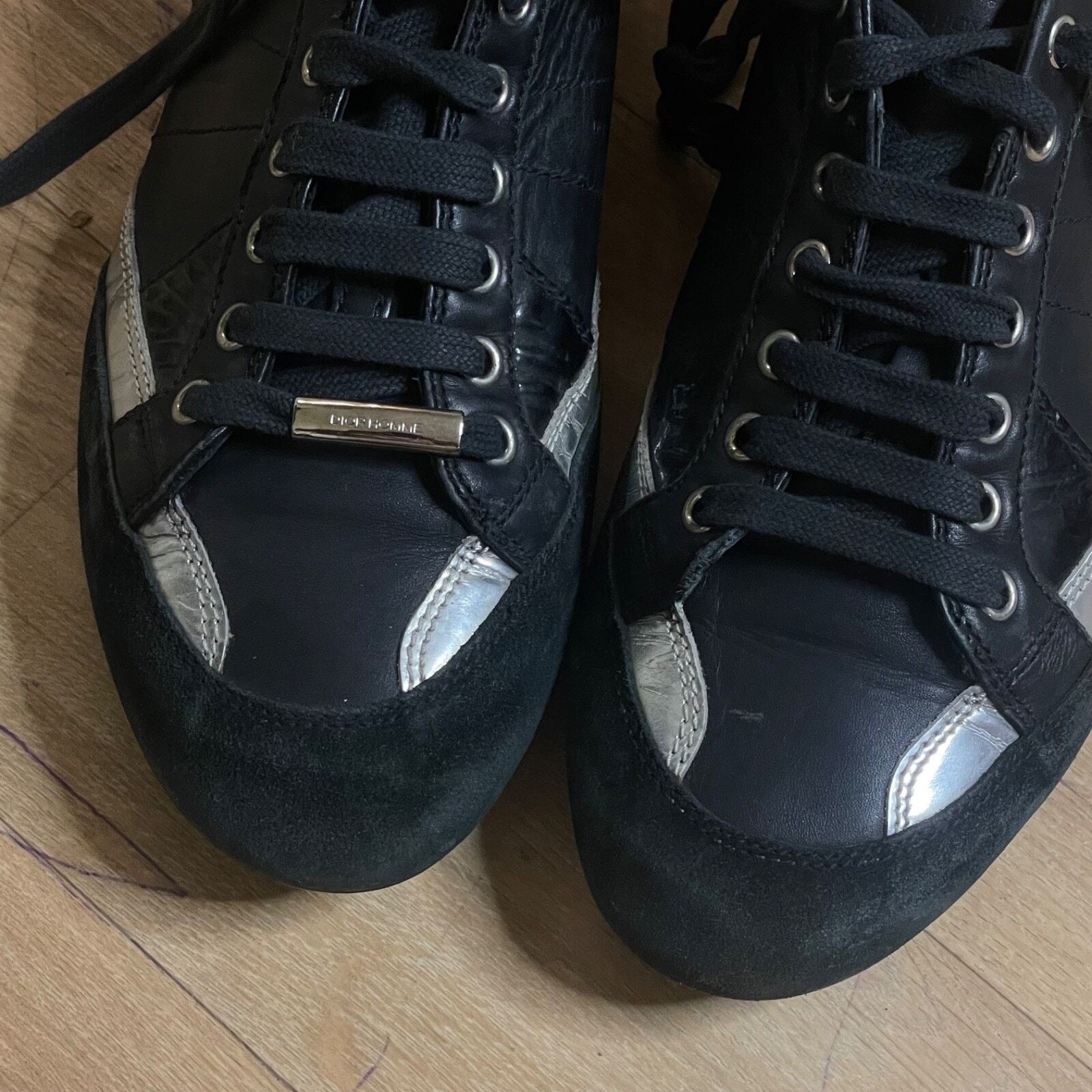 Dior Christian Dior Homme Sneakers Men's Low TOP Black Leather Size US 9 / EU 42 - 5 Thumbnail