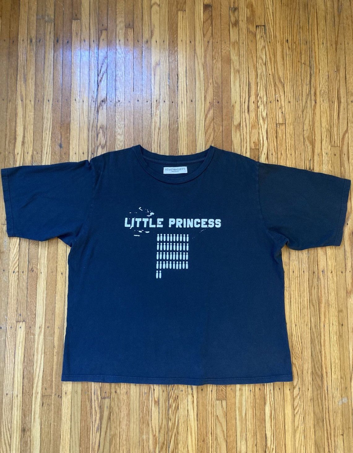 image of Ground Cover x Staatsballett "little Princess" T-Shirt in Black, Men's (Size Large)