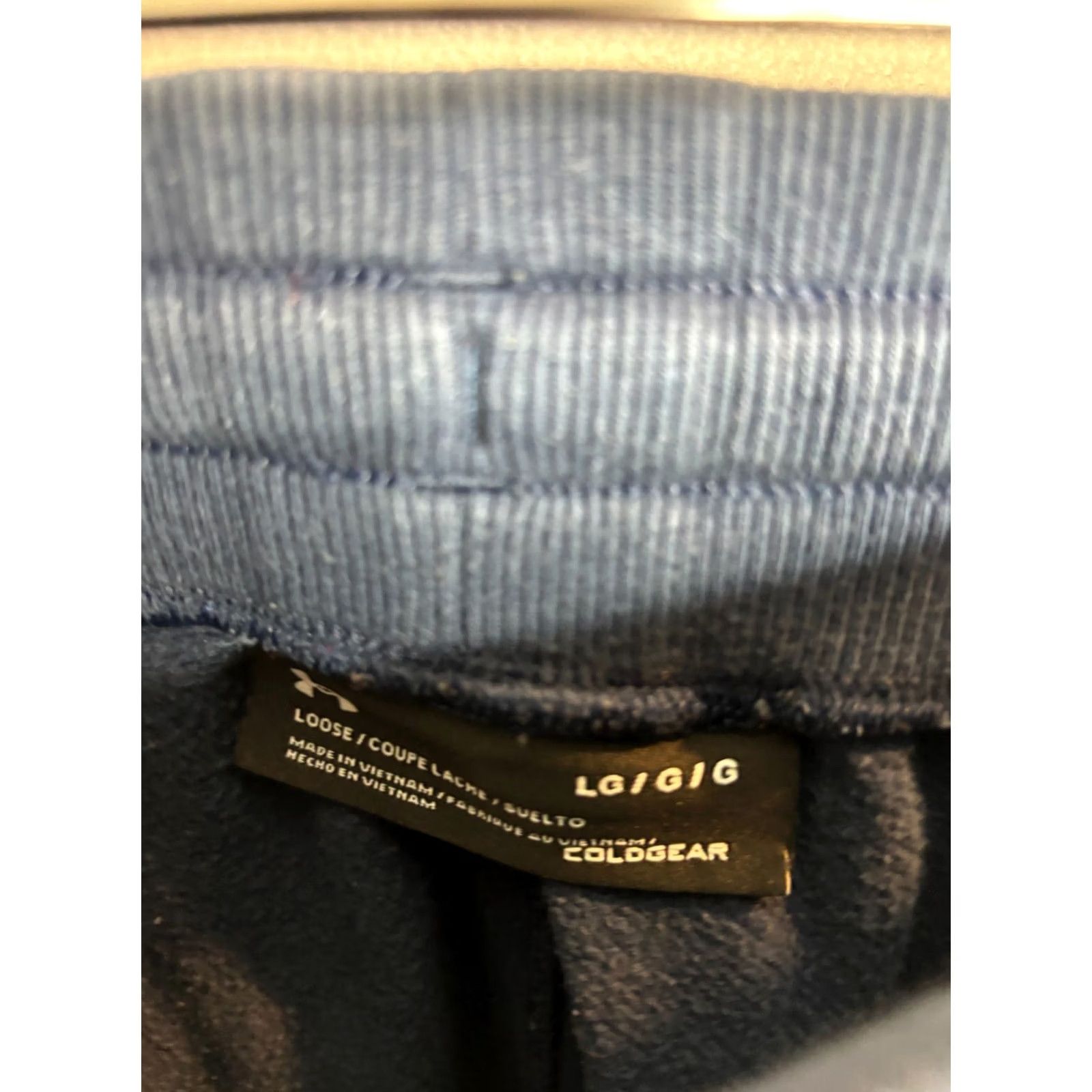 Under Armour Under Armour Pants Sweatpants Jogger Men's Large Blue Drawstring Size US 33 - 4 Thumbnail