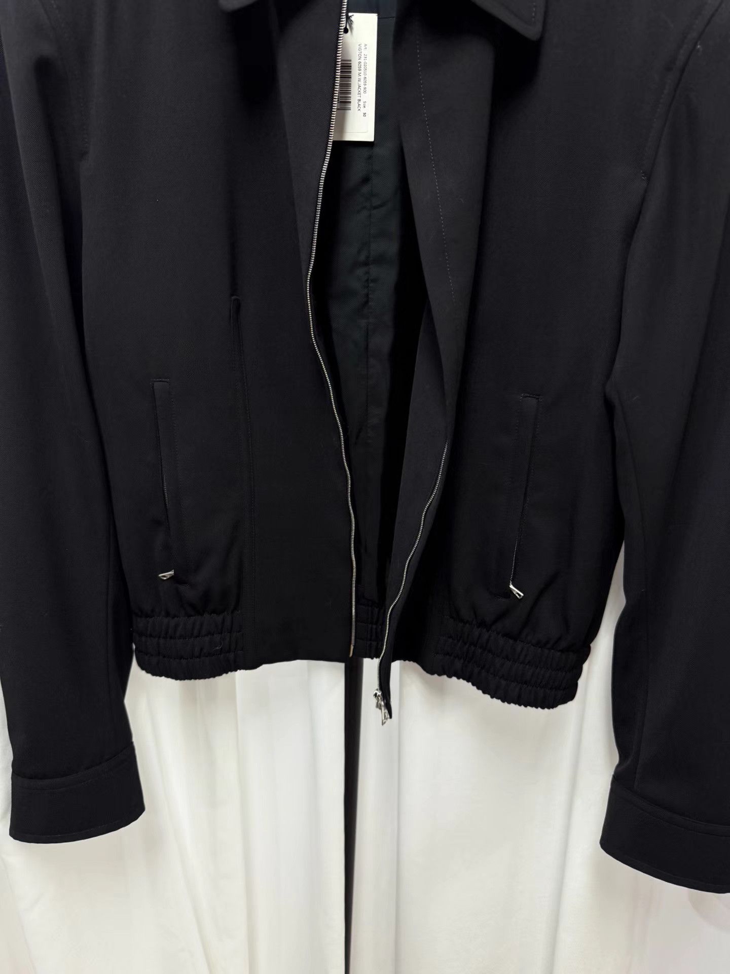 Dries Van Noten Dries Van Noten Padded Shoulder Zip Wool Jacket K20 Size US M / EU 48-50 / 2 - 4 Thumbnail