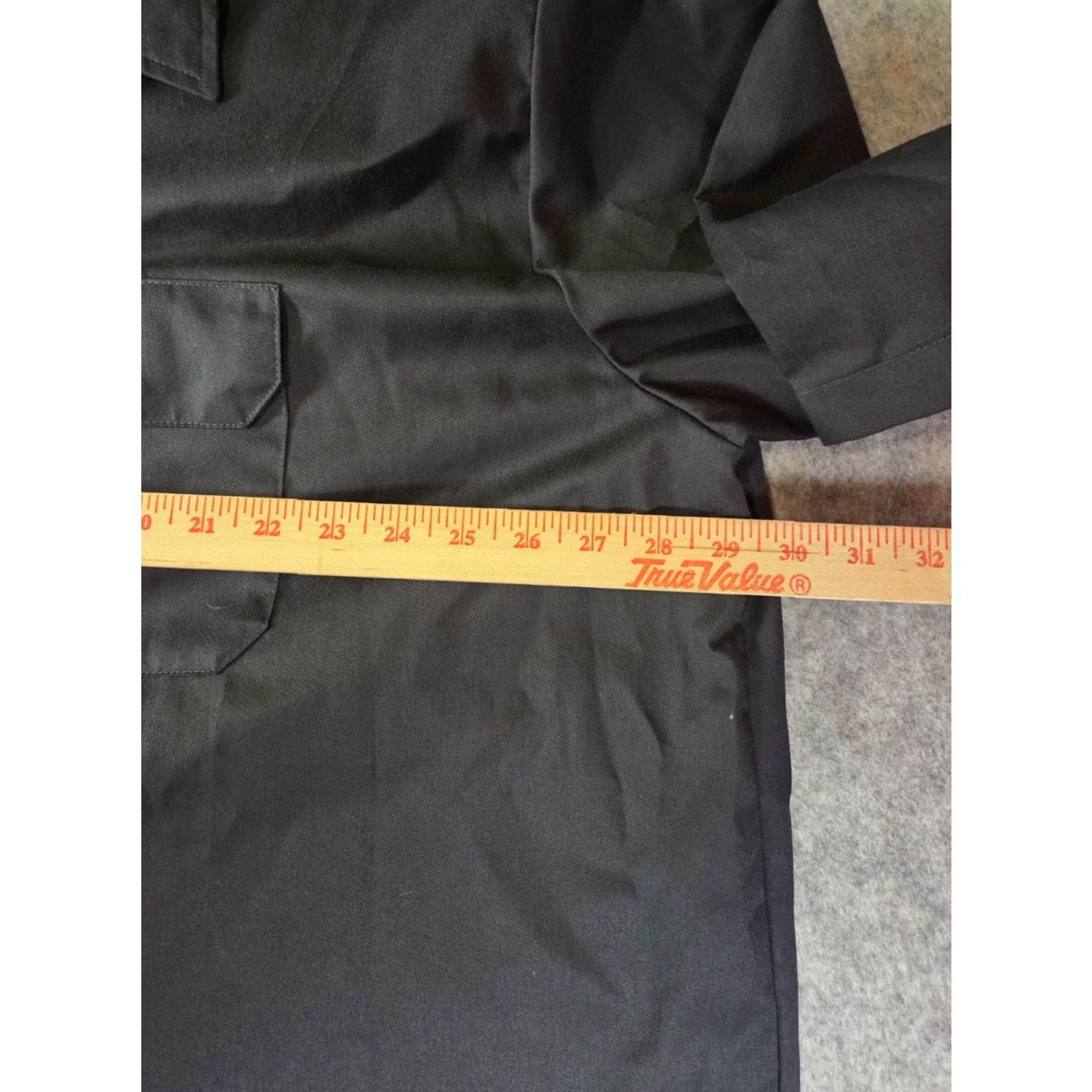 Dickies VINTAGE Dickies 3XL Short Sleeve Work Shirt Black Men 3XL Distressed Grunge Workwear Shirt Mens Size US XXL / EU 58 / 5 - 5 Thumbnail