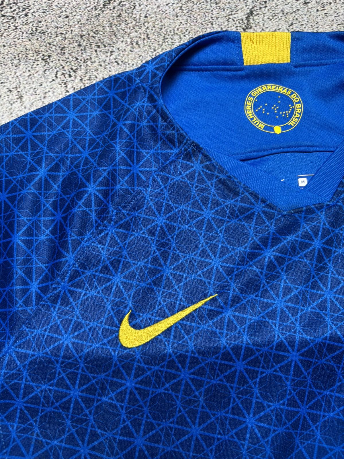 Nike Women Nike Jersey Brazil 2019 World Cup 00s y2k Blue Neymar Size US S / EU 44-46 / 1 - 3 Thumbnail