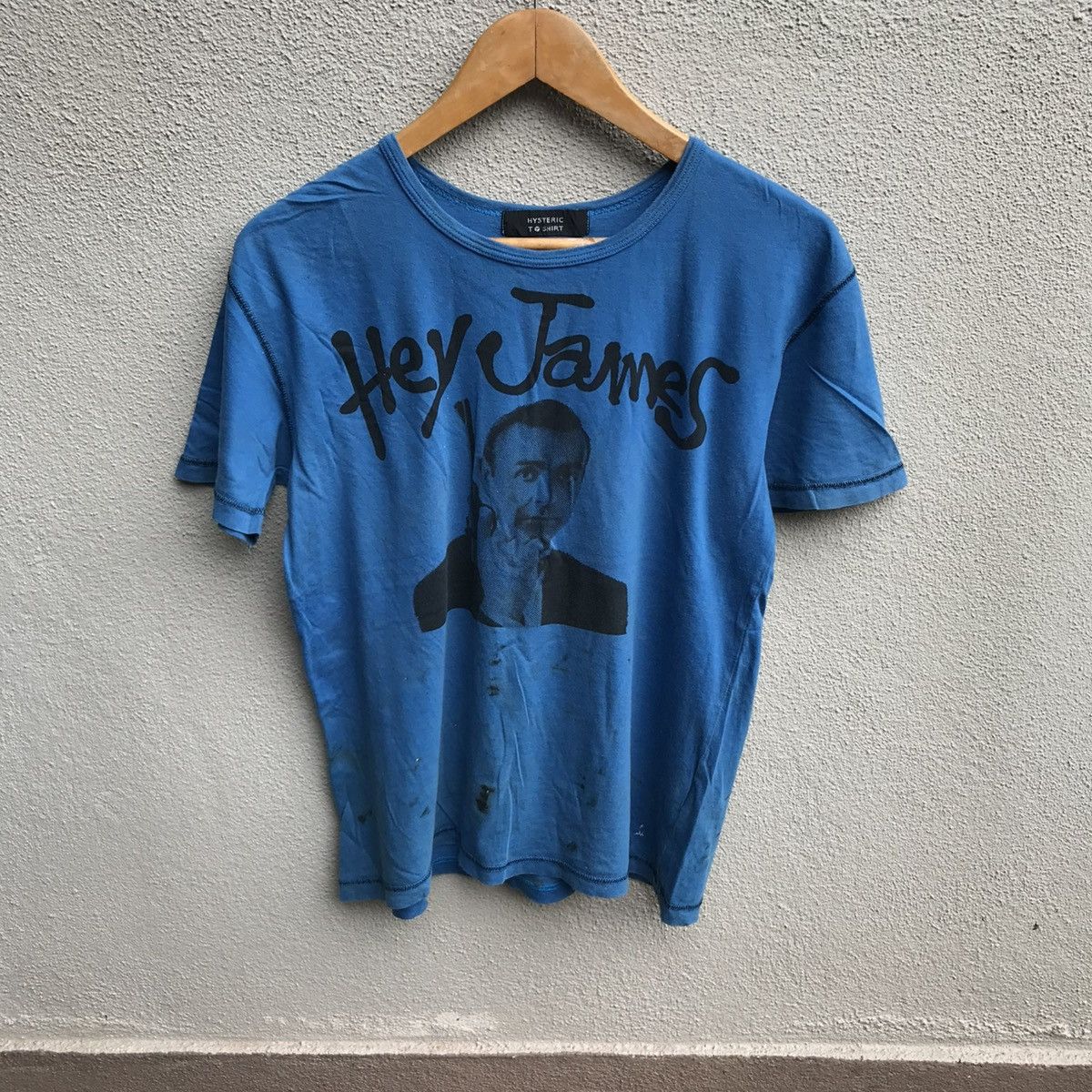 Hysteric Glamour × Japanese Brand HYSTERIC GLAMOUR james bond photo tee thrashed style Size S / US 4 / IT 40 - 1 Thumbnail