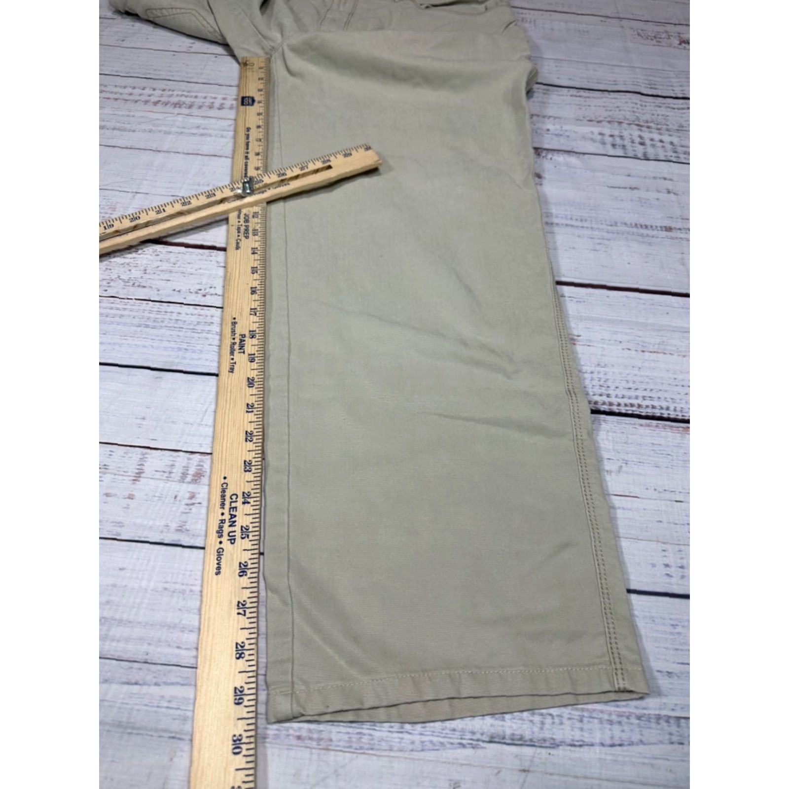 Tommy Bahama Tommy Bahama Mens Pants Casual Beige 42 38x29.5 Tencel Blend Flat Front Regular Inseam 29.5in Size 42 Beige Casual Mens Pants Size US 42 / EU 58 - 2 Thumbnail
