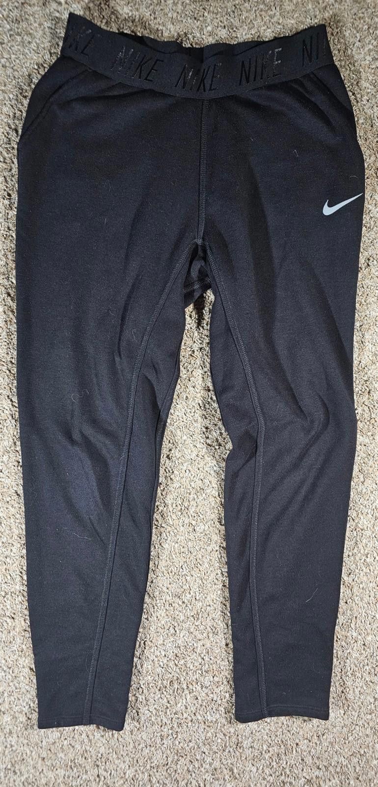 Nike Nike Dri-fit Small Black Compression Pants Size US 30 / EU 46 - 2 Thumbnail