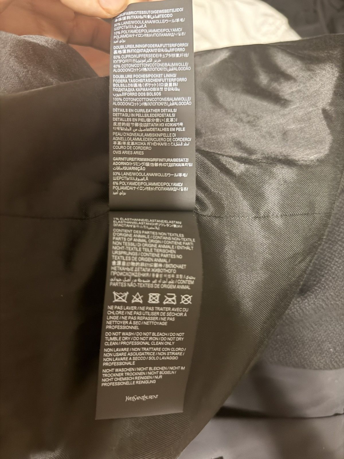Saint Laurent Paris Saint Laurent Teddy Varsity Jacket Size US M / EU 48-50 / 2 - 6 Thumbnail