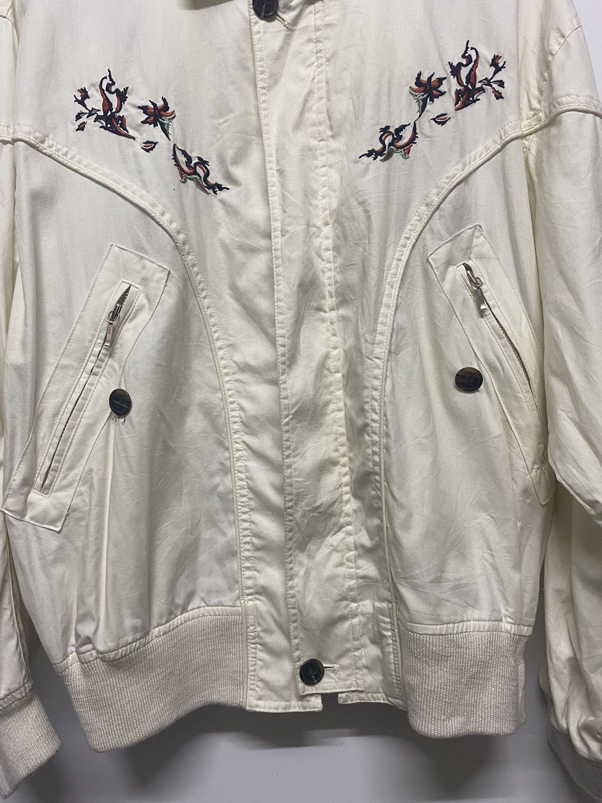 Designer × Japanese Brand Japanese Brand Grosbec Floral Art Jacket Size US L / EU 52-54 / 3 - 11 Thumbnail